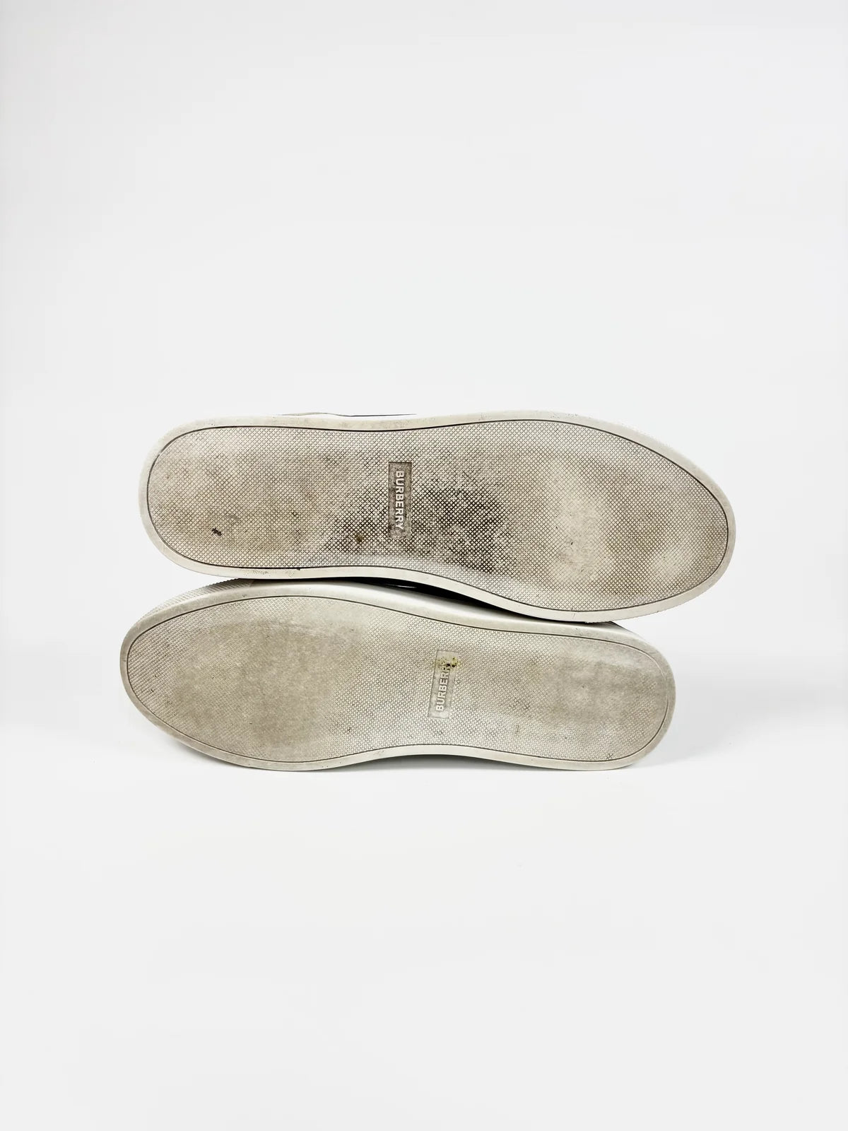 Burberry Checked Monogram Sneakers Black / 43