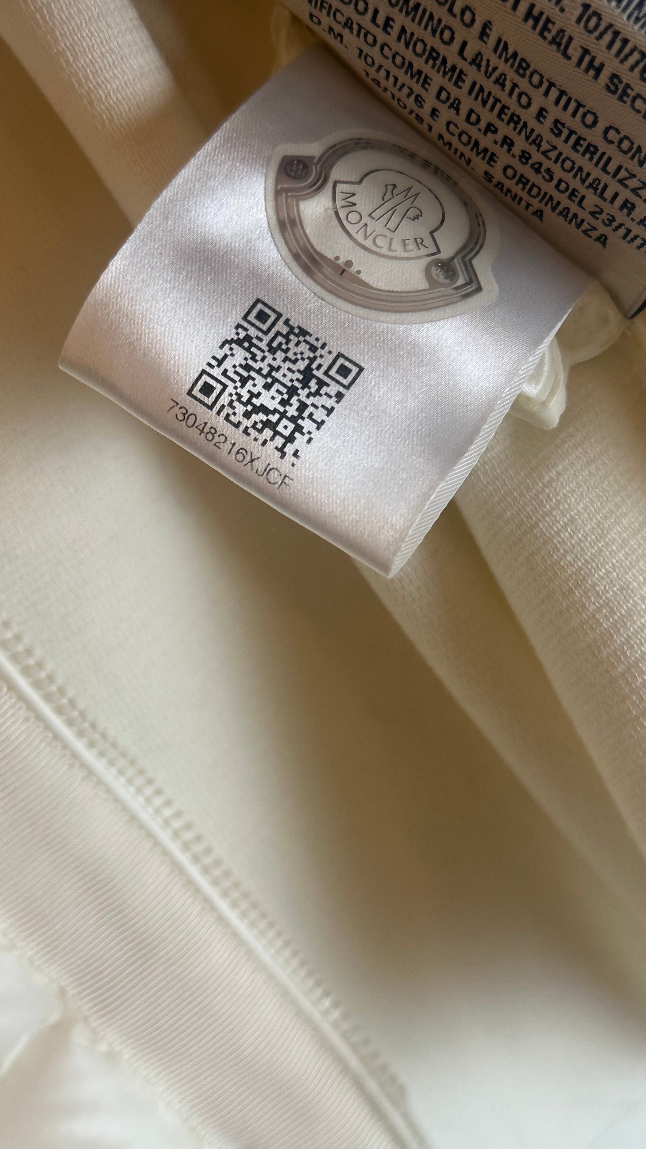 Moncler Tricot Cardigan White