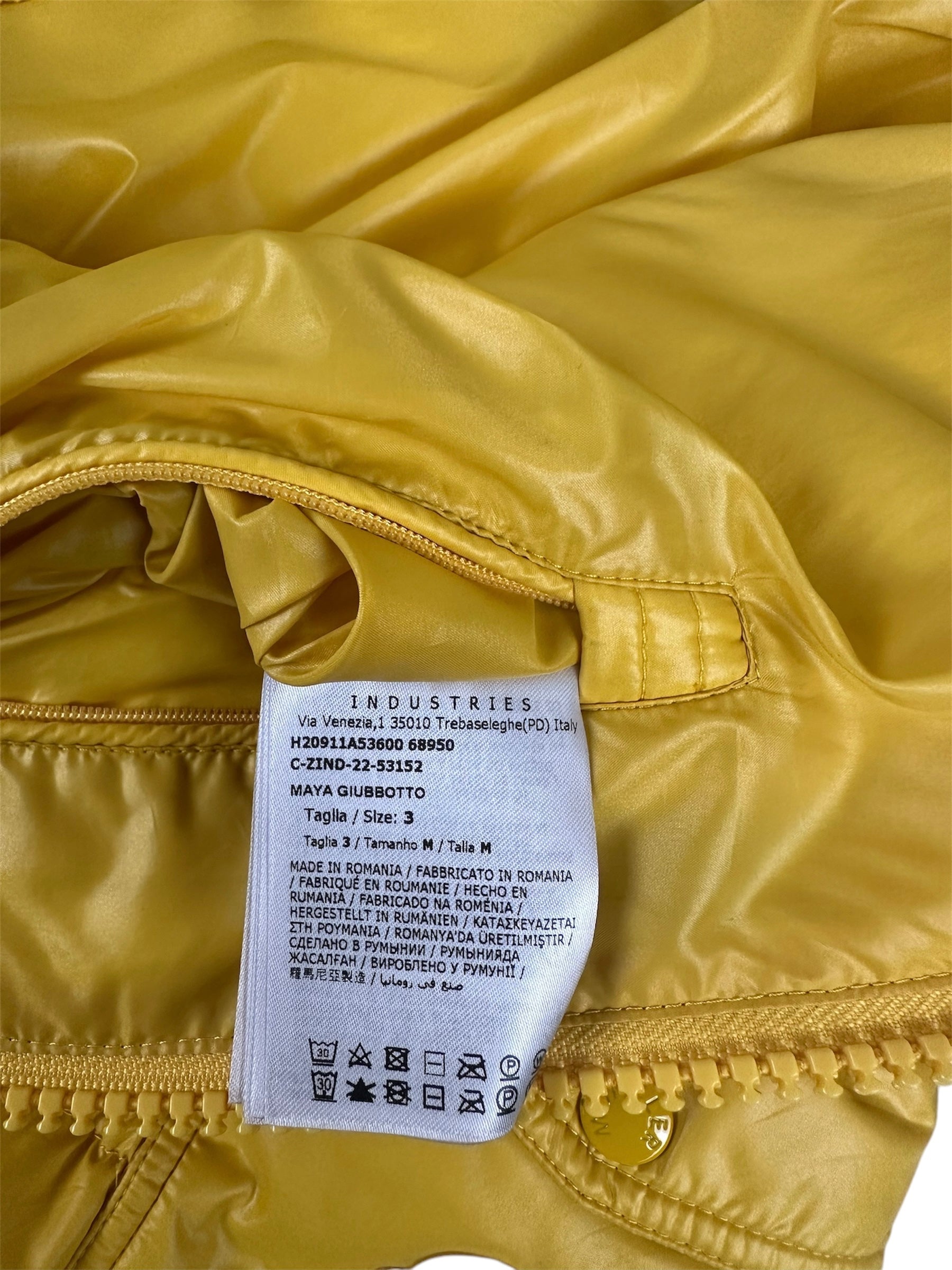 Moncler Maya Guibotto Taxi Yellow