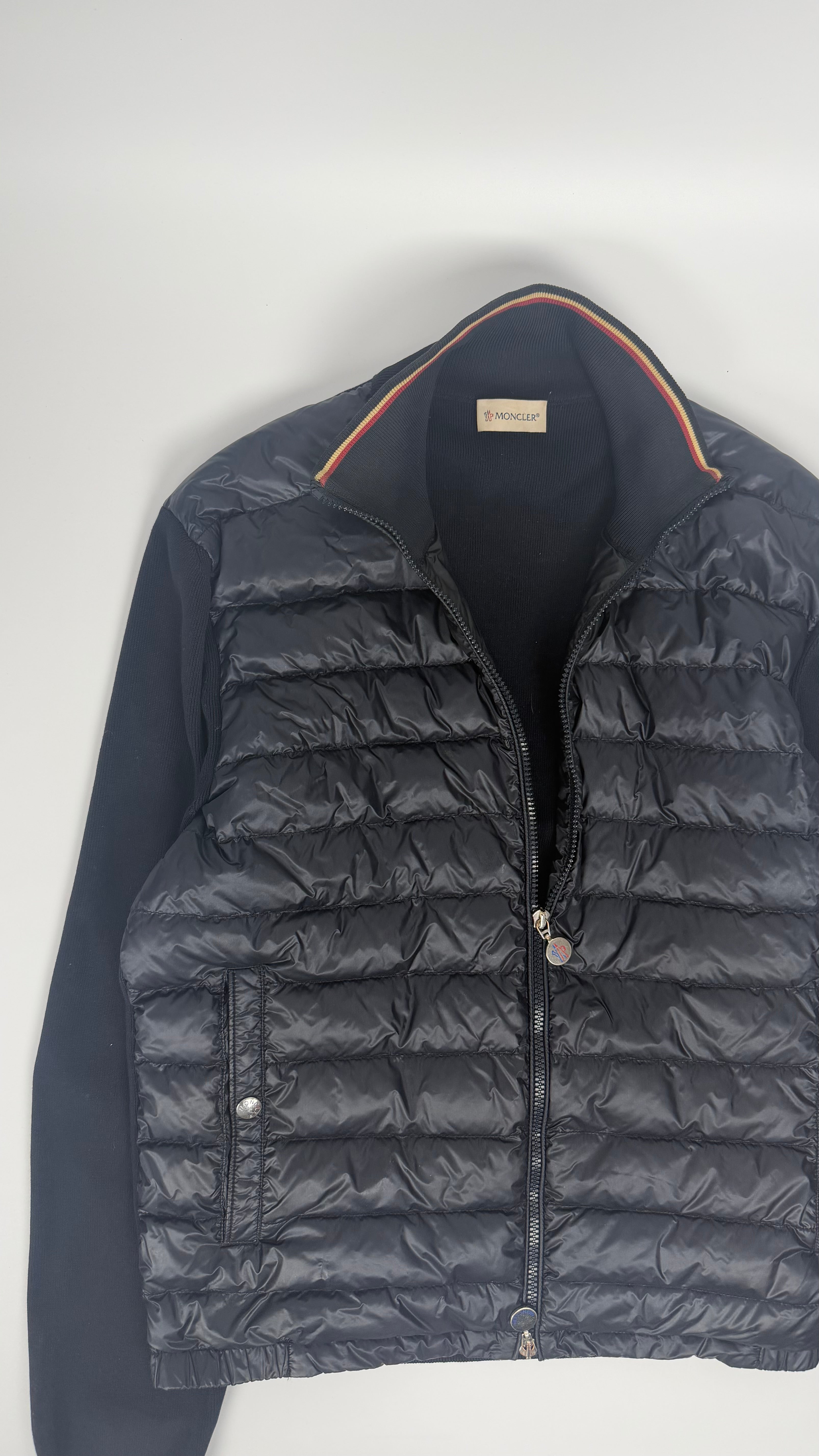 Moncler Tricot Cardigan Navy Blue (M)