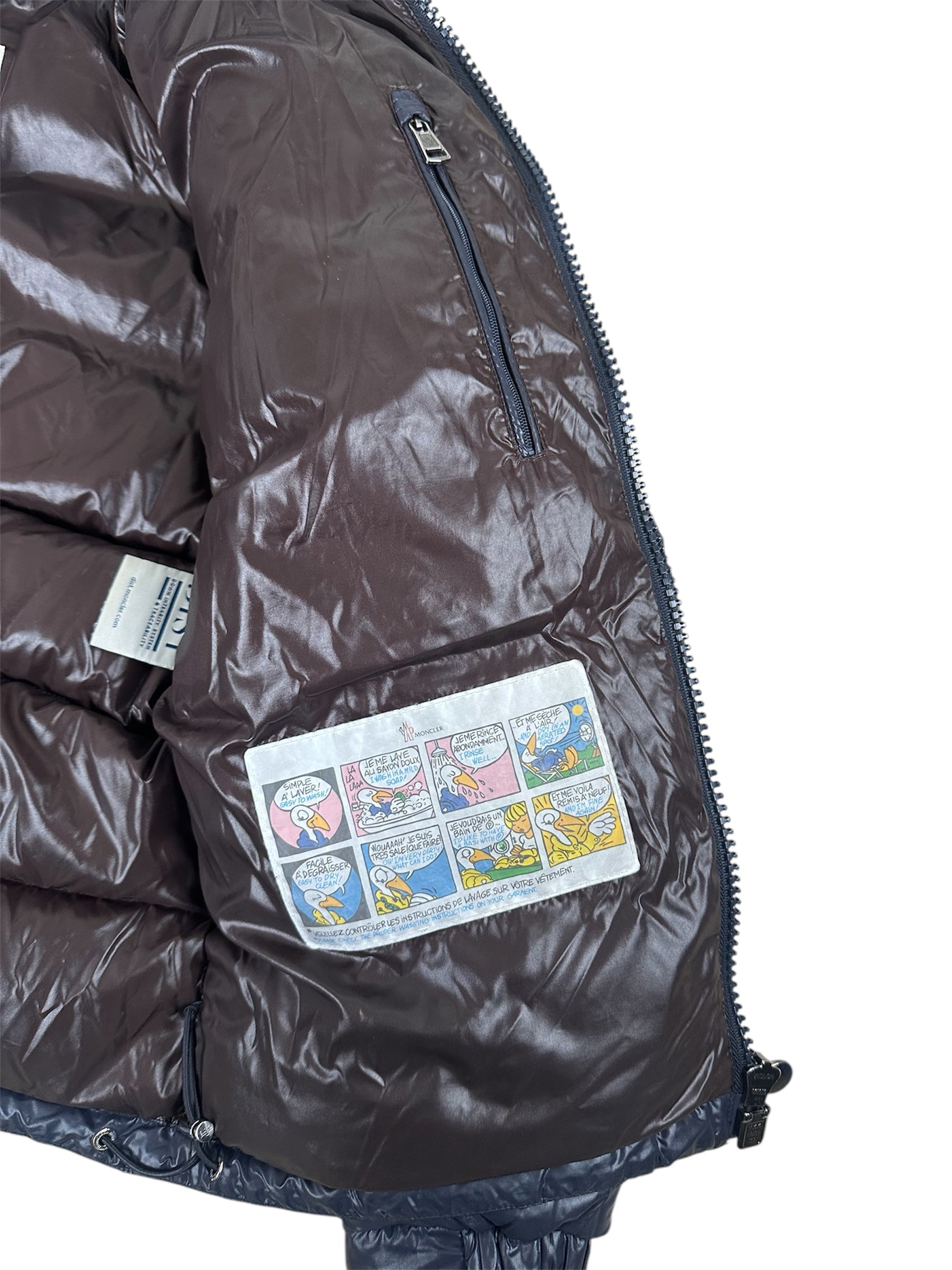 Moncler Maya Guibotto navy blue