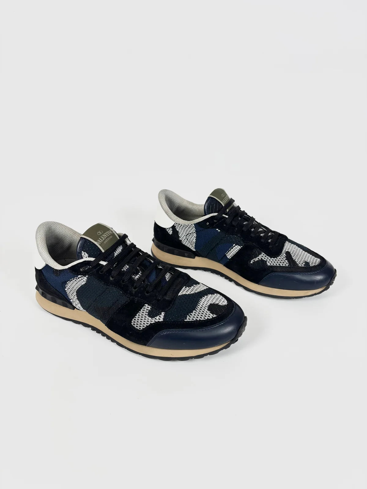 Valentino Garavani Rockrunners Navy Blue / 41