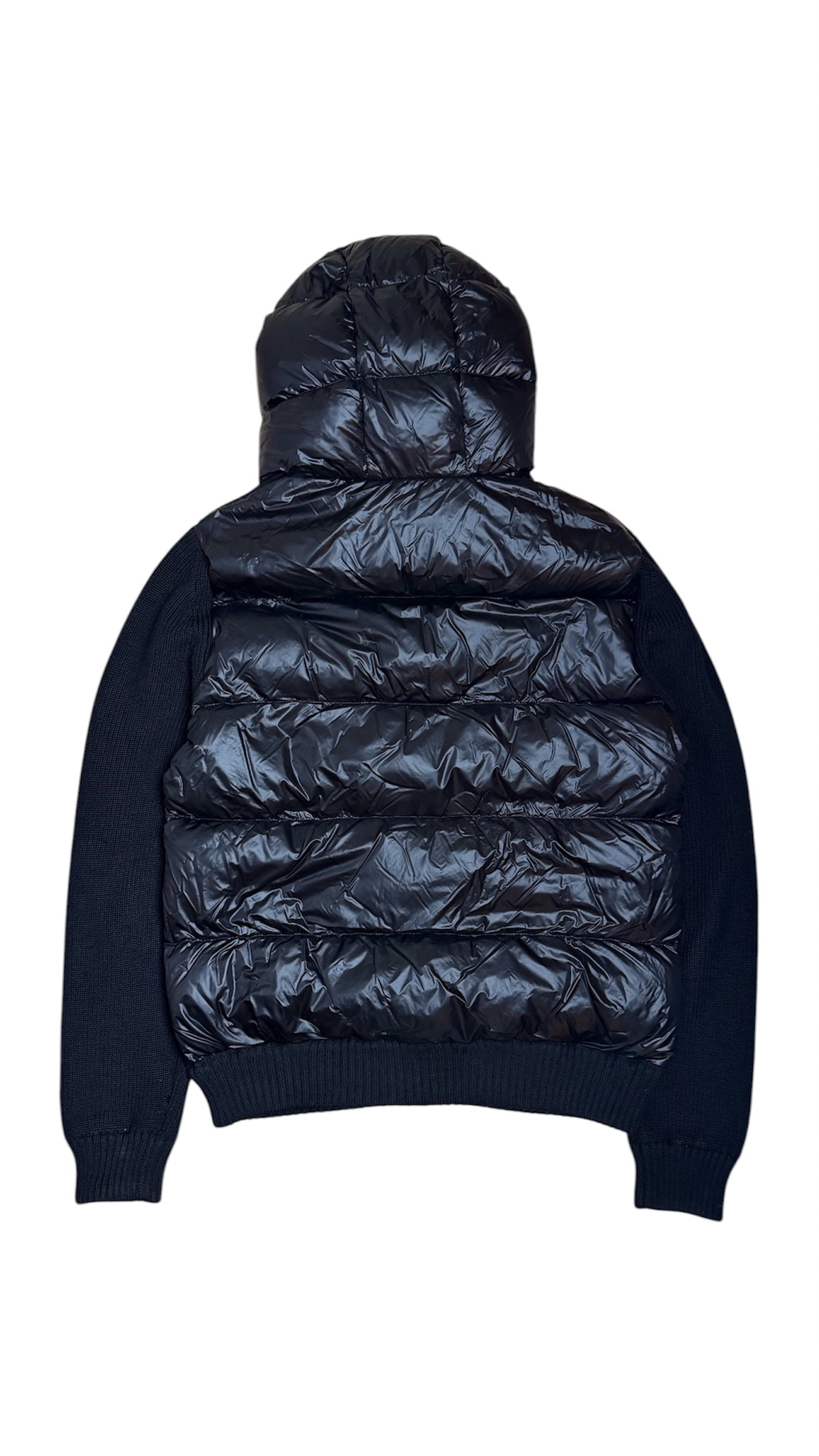 Moncler Padded Cardigan Black