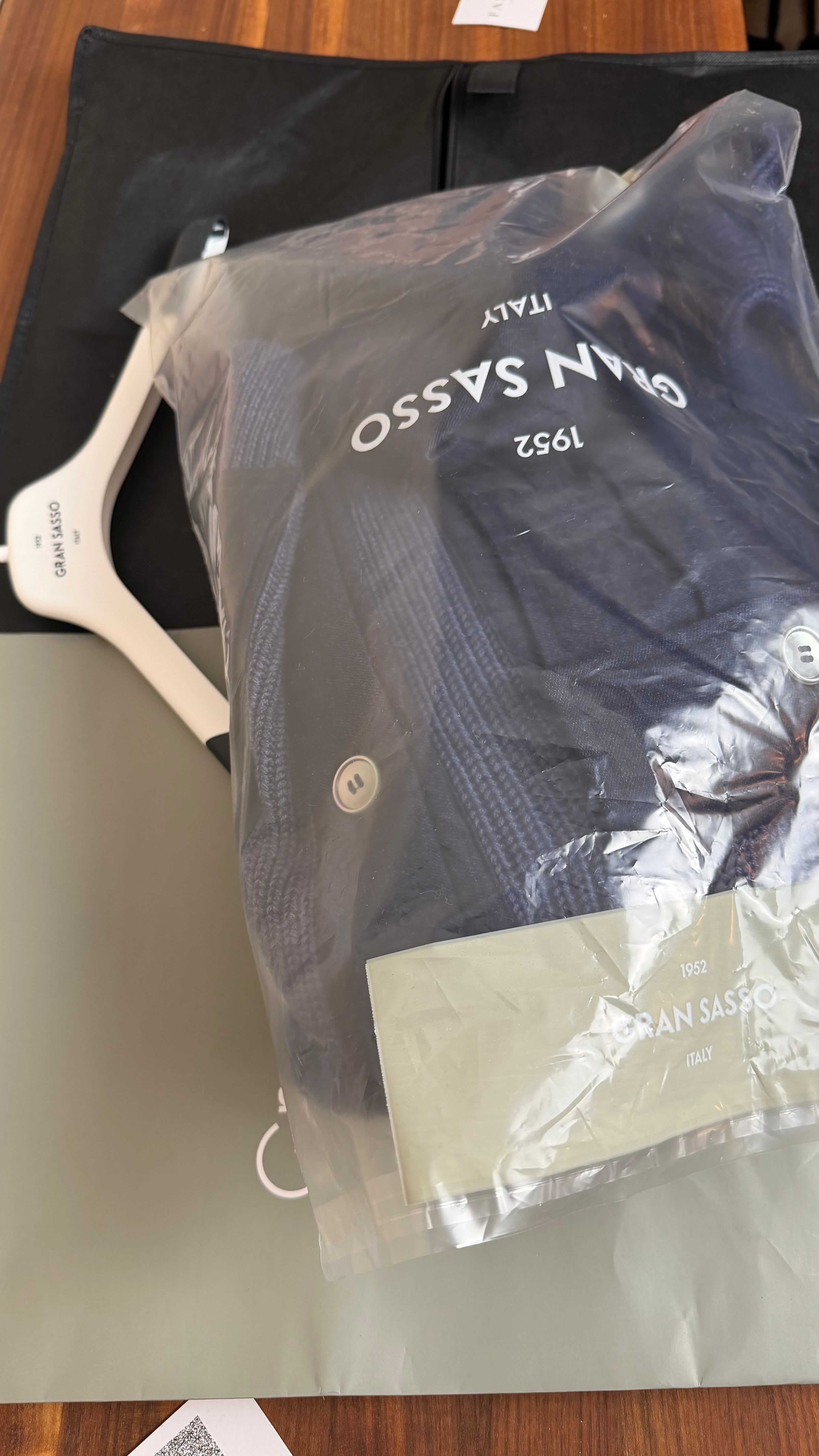 Gran Sasso Cardigan Navy