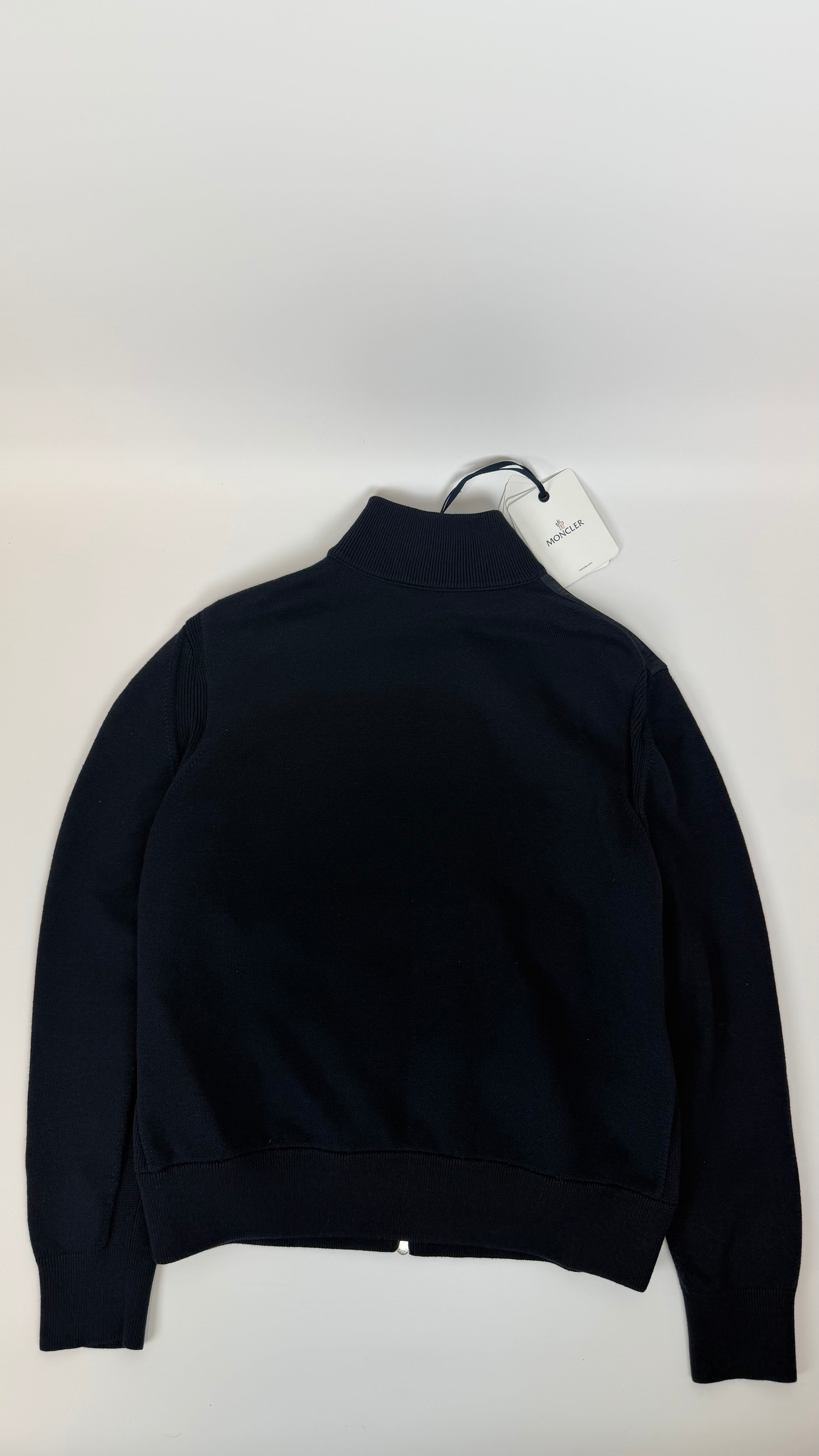 Moncler Suede Cardigan Black Label (XXL)