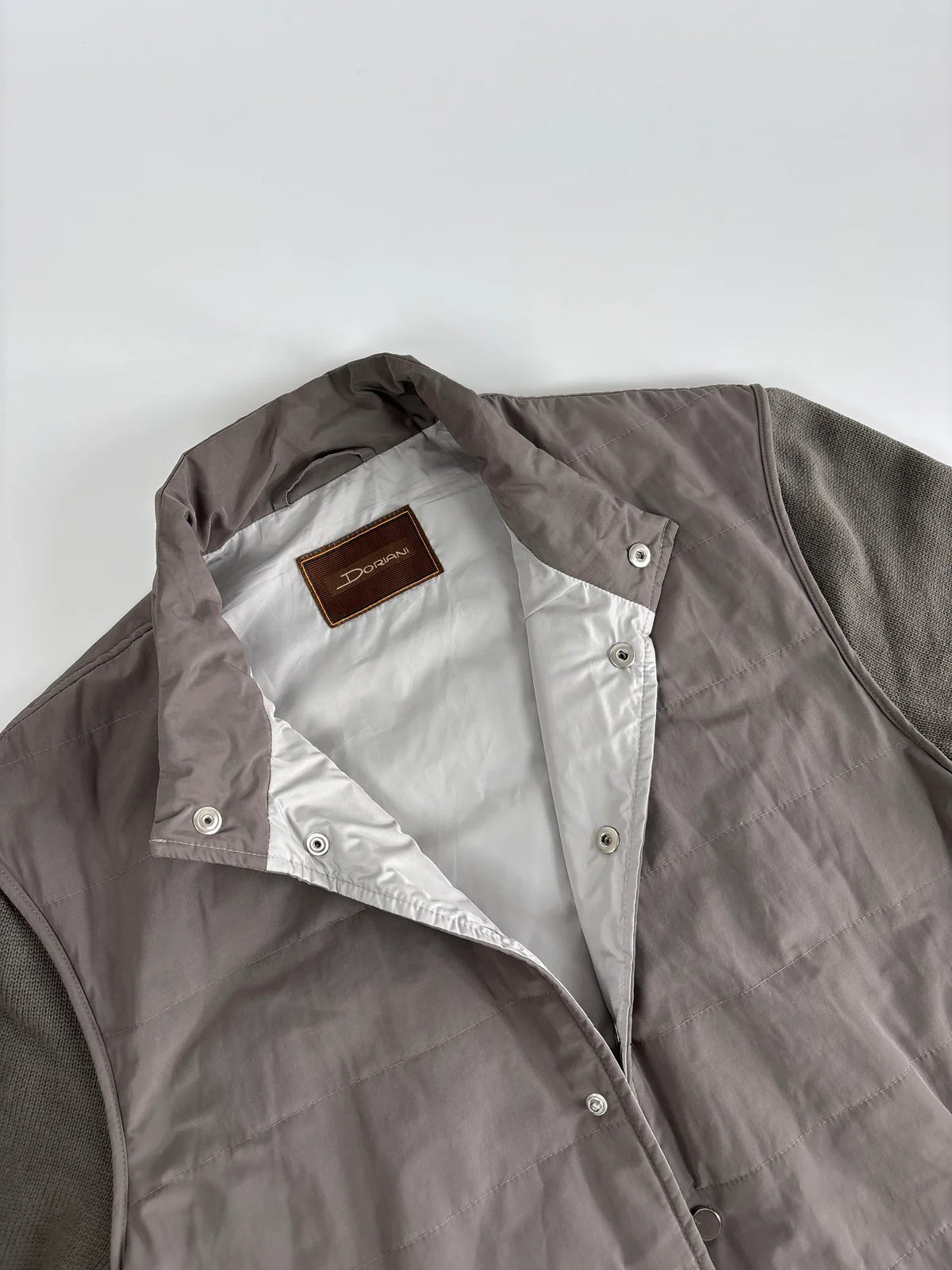 Dorian Padded Cardigan Grey / M