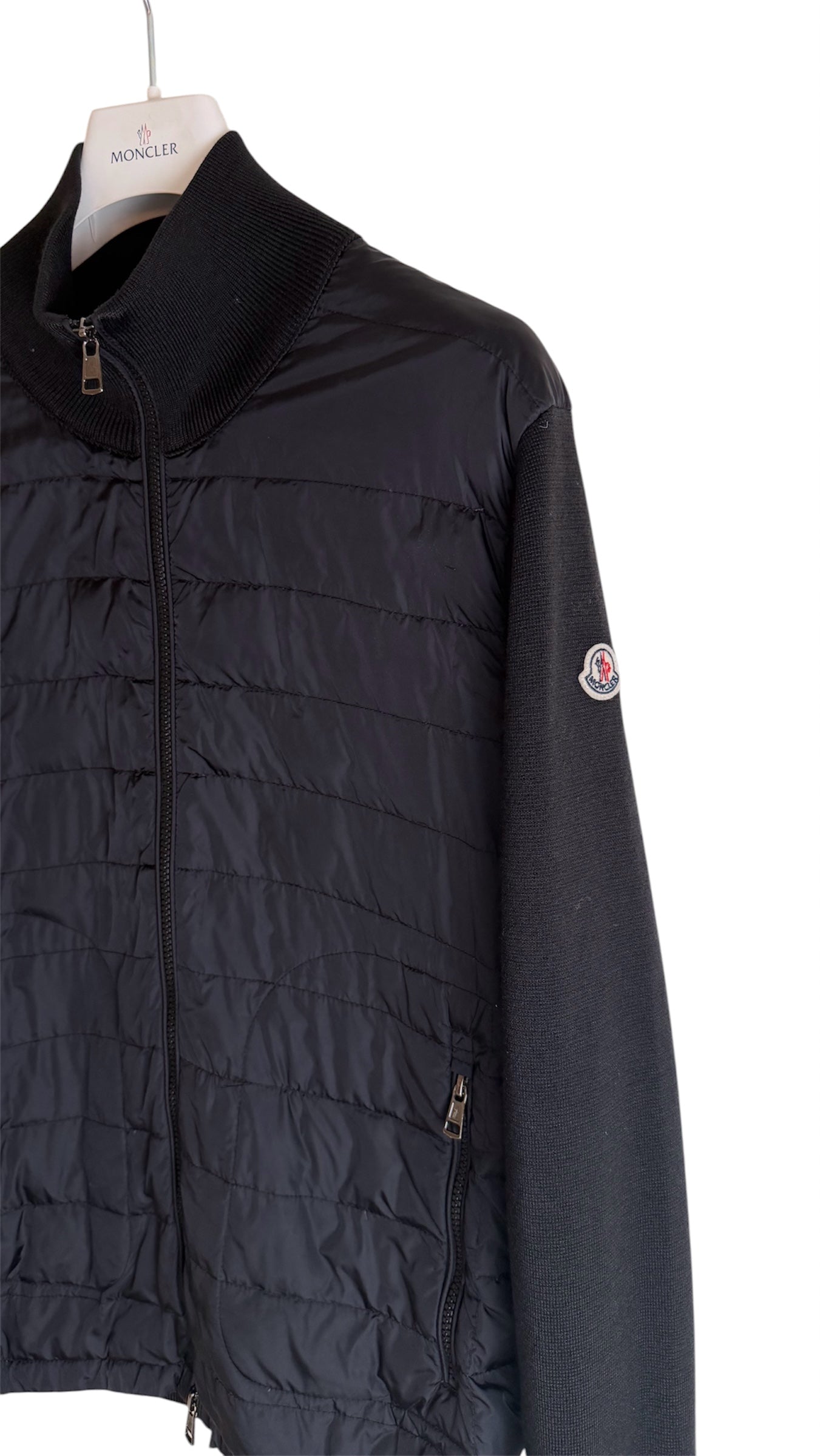 Moncler Tricot Cardigan Black