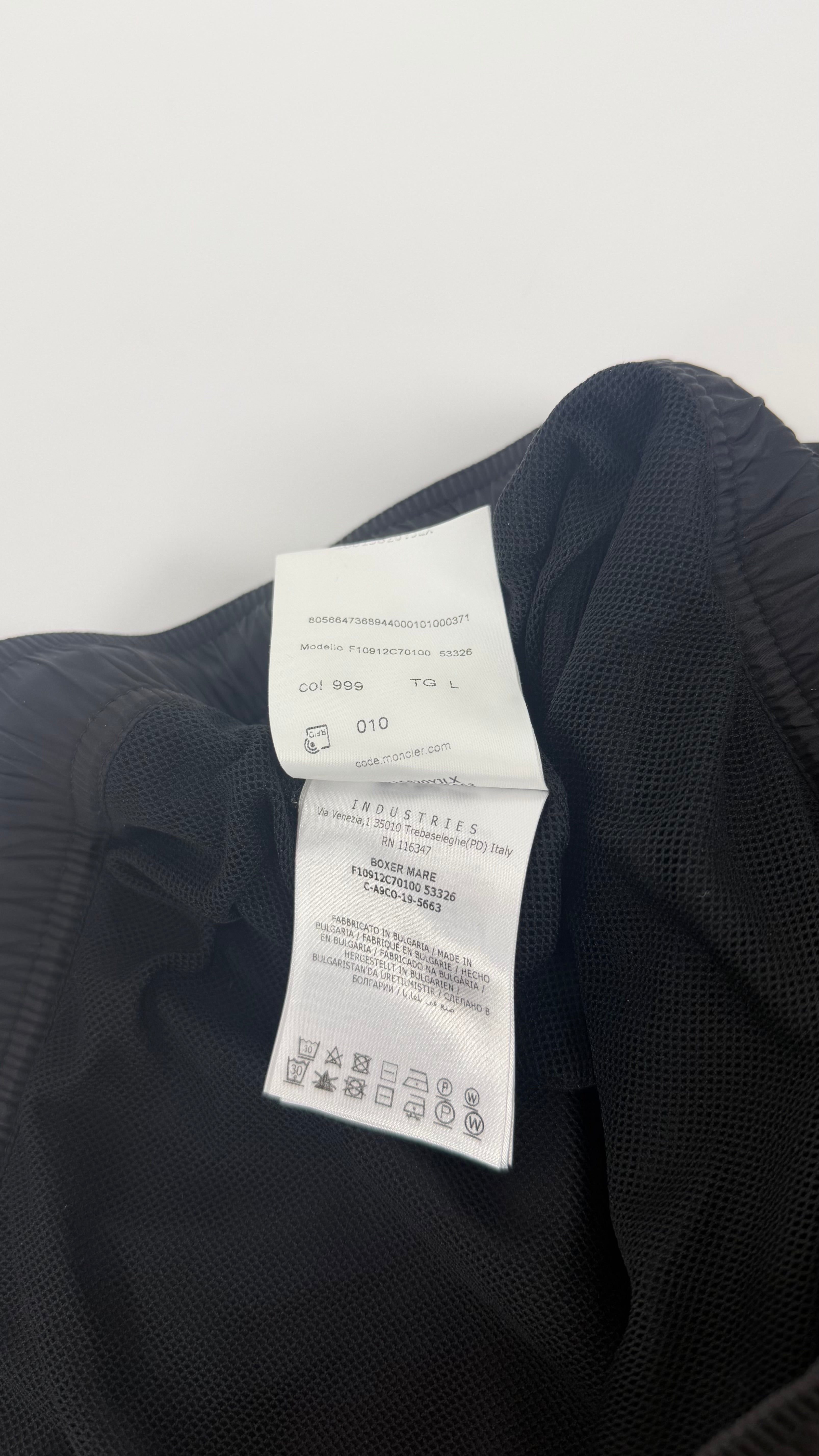 Moncler Swim Shorts Black Label (L)