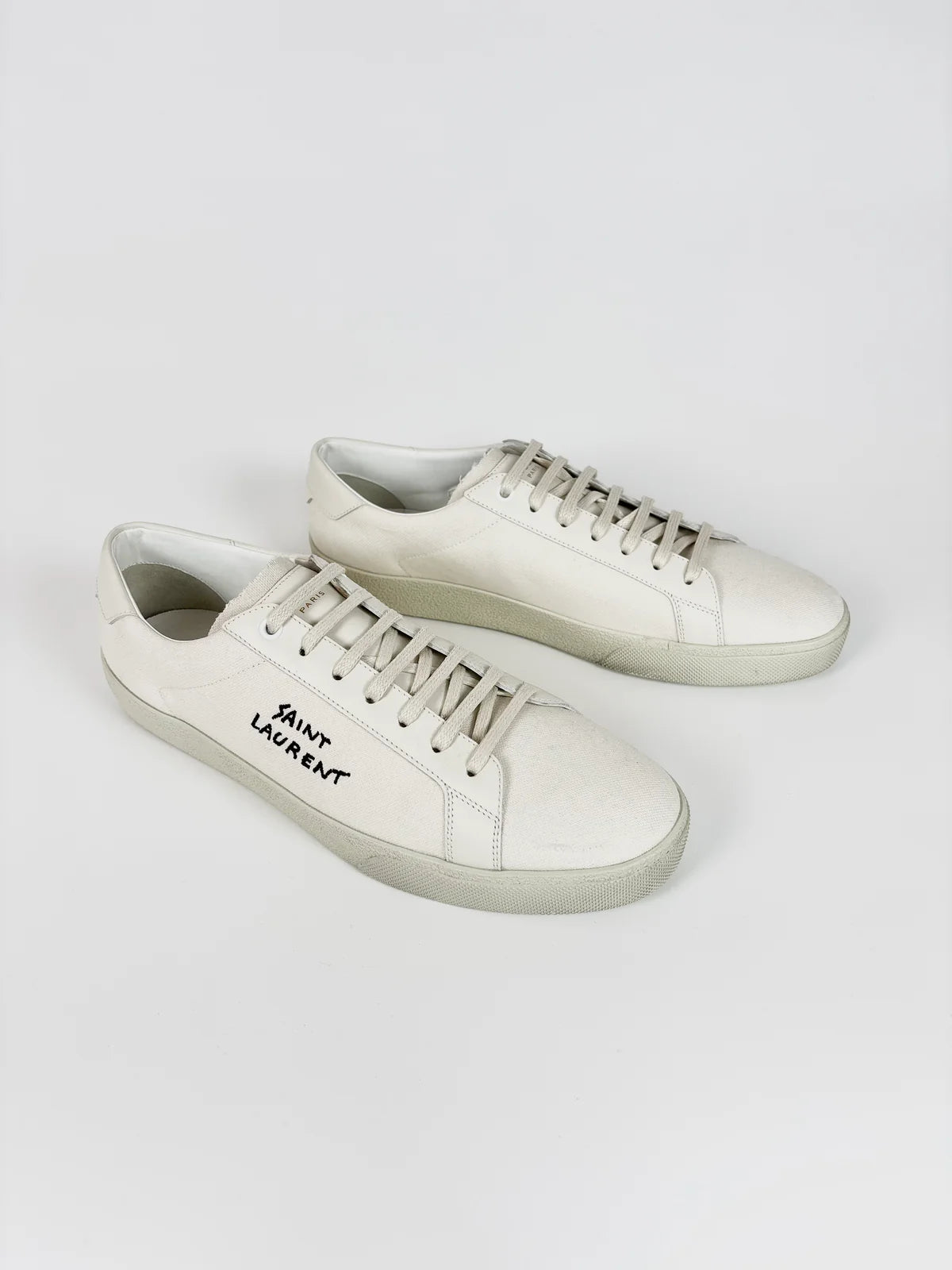Saint Laurent Classic Court Sneakers (41.5,44)