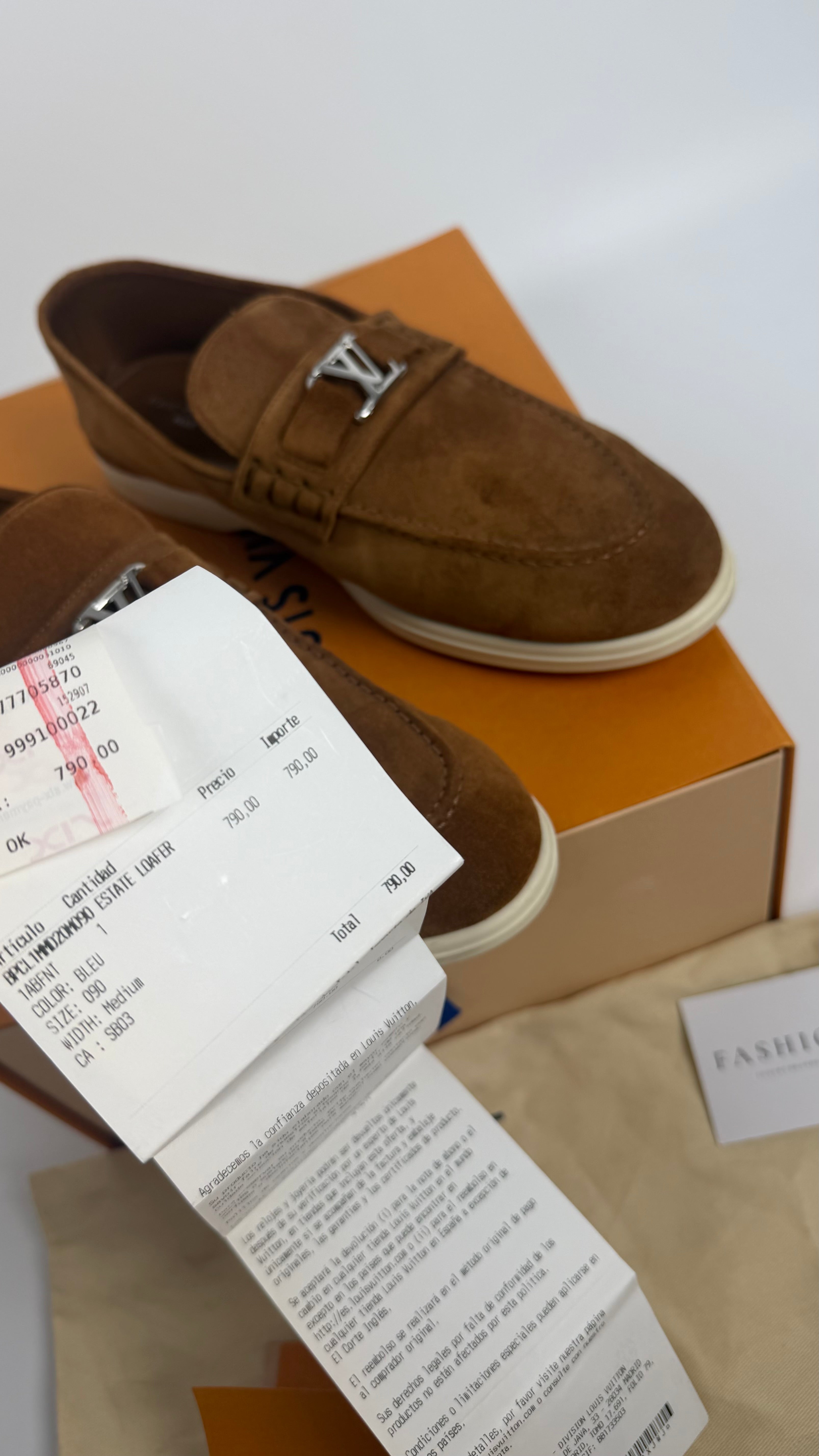 Louis Vuitton Dress Loafers Mocka Brown (43)