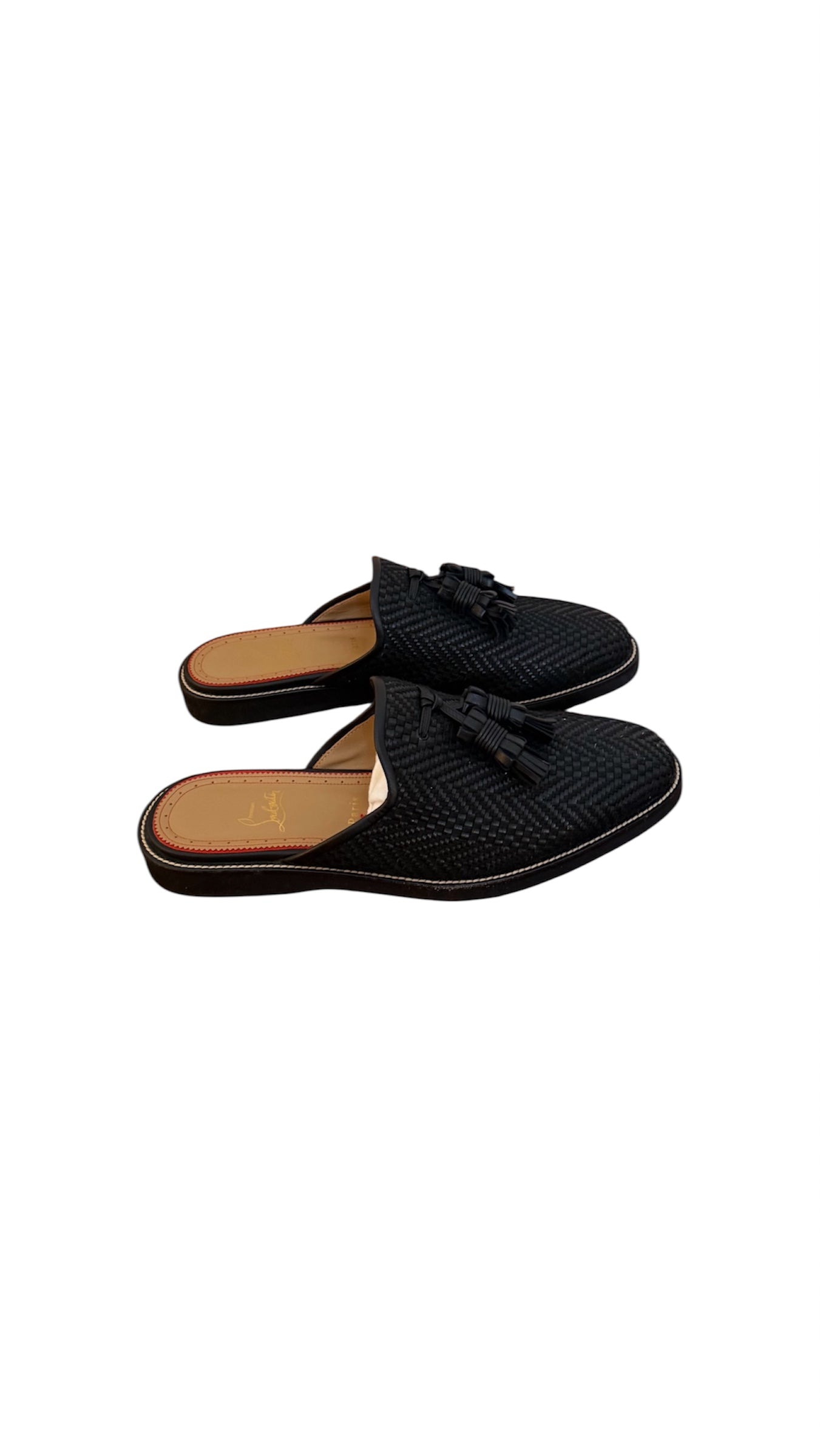 Christian Louboutin Leather Slides