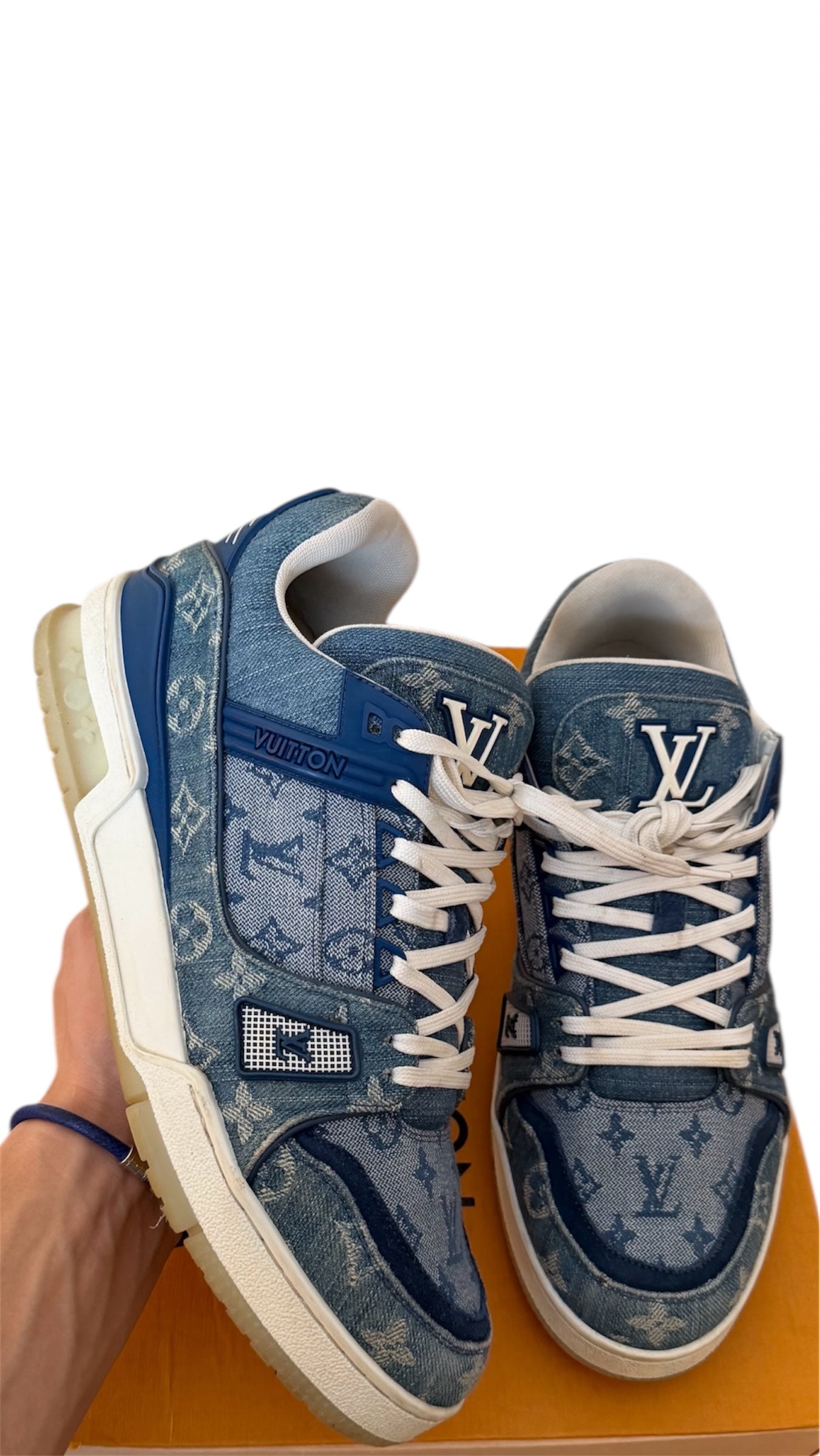 Louis Vuitton Denim Trainers