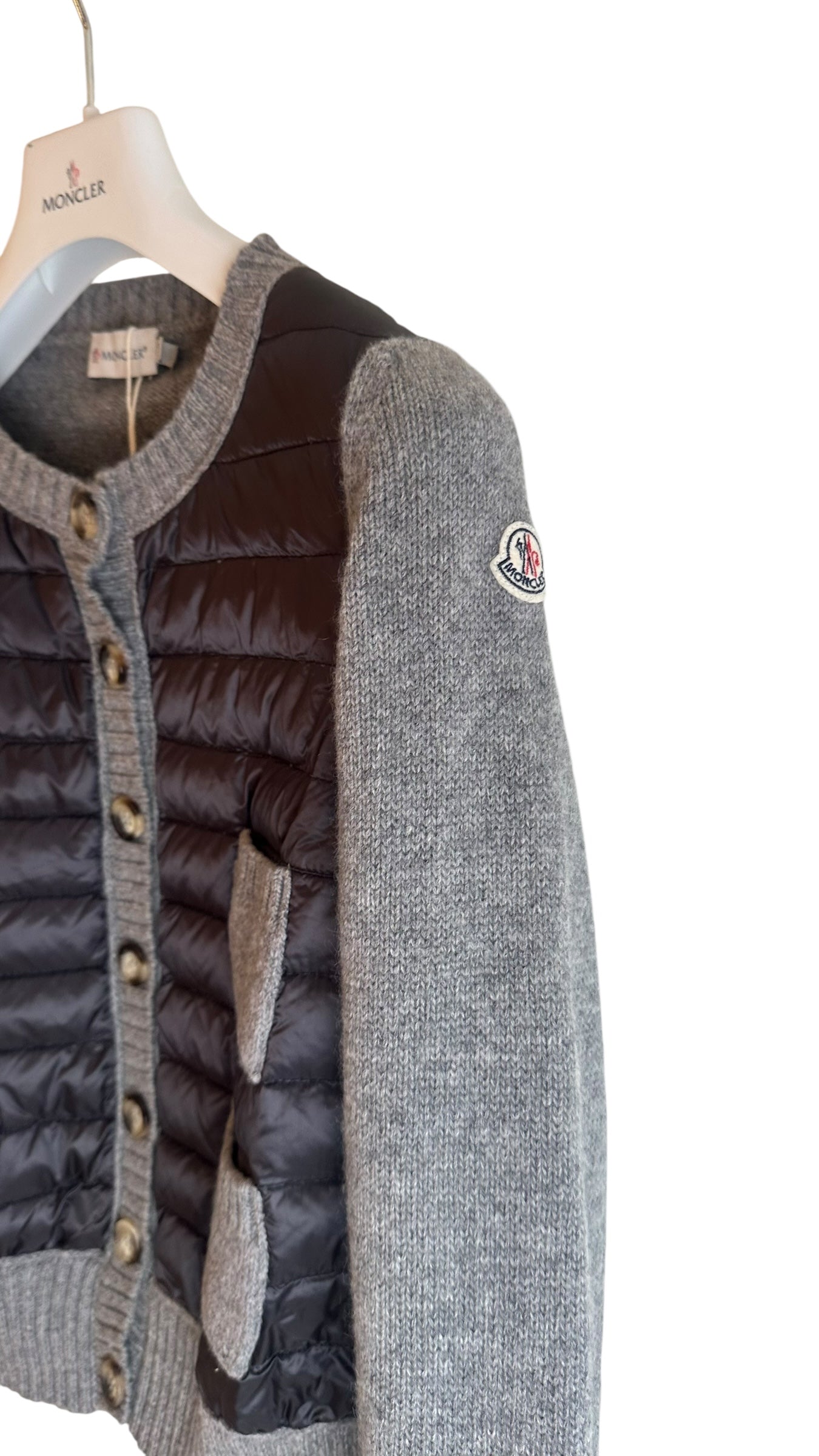 Moncler cardigan Blue & Grey