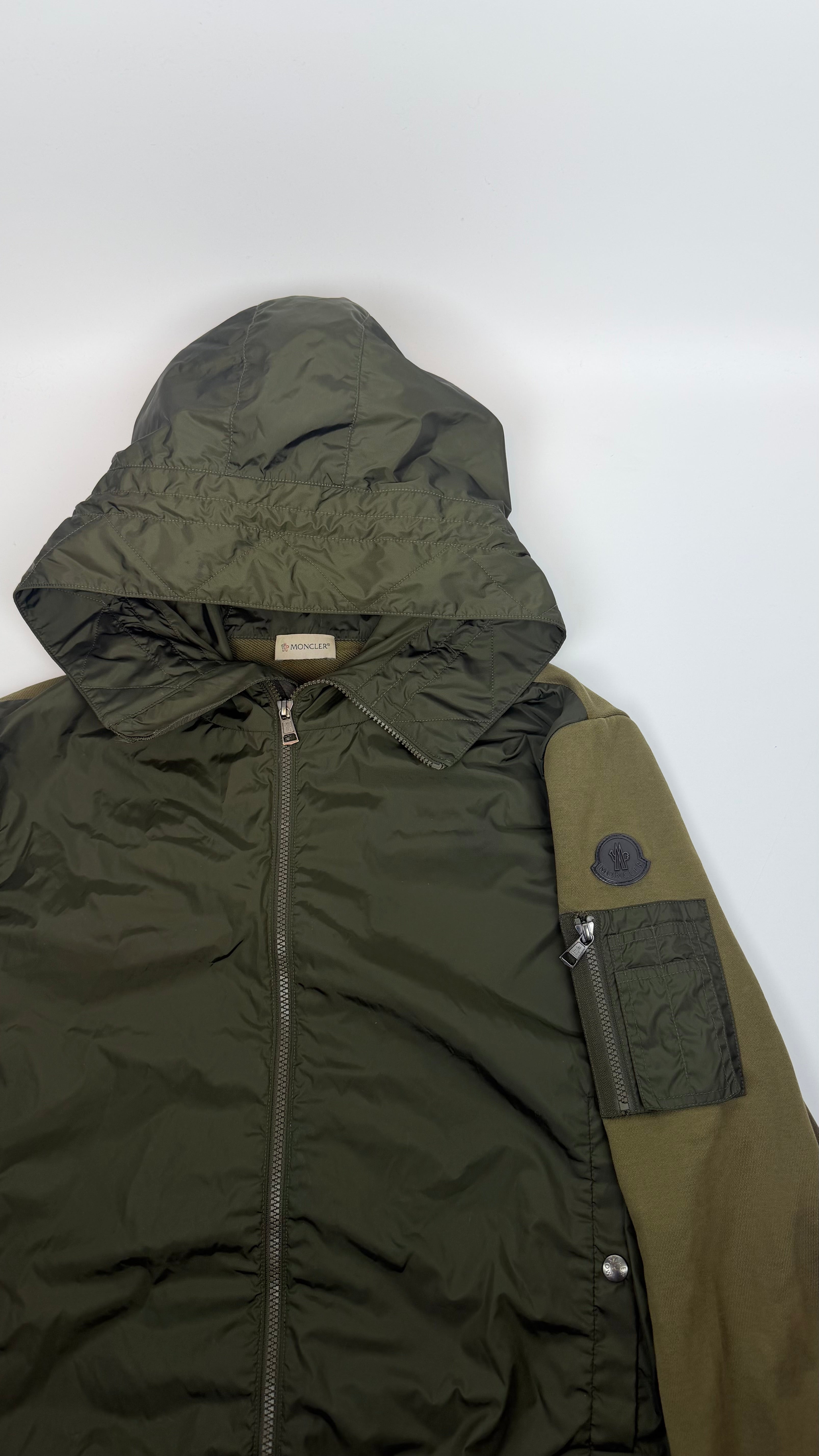 Moncler Tricot Cardigan Khaki Green (L)