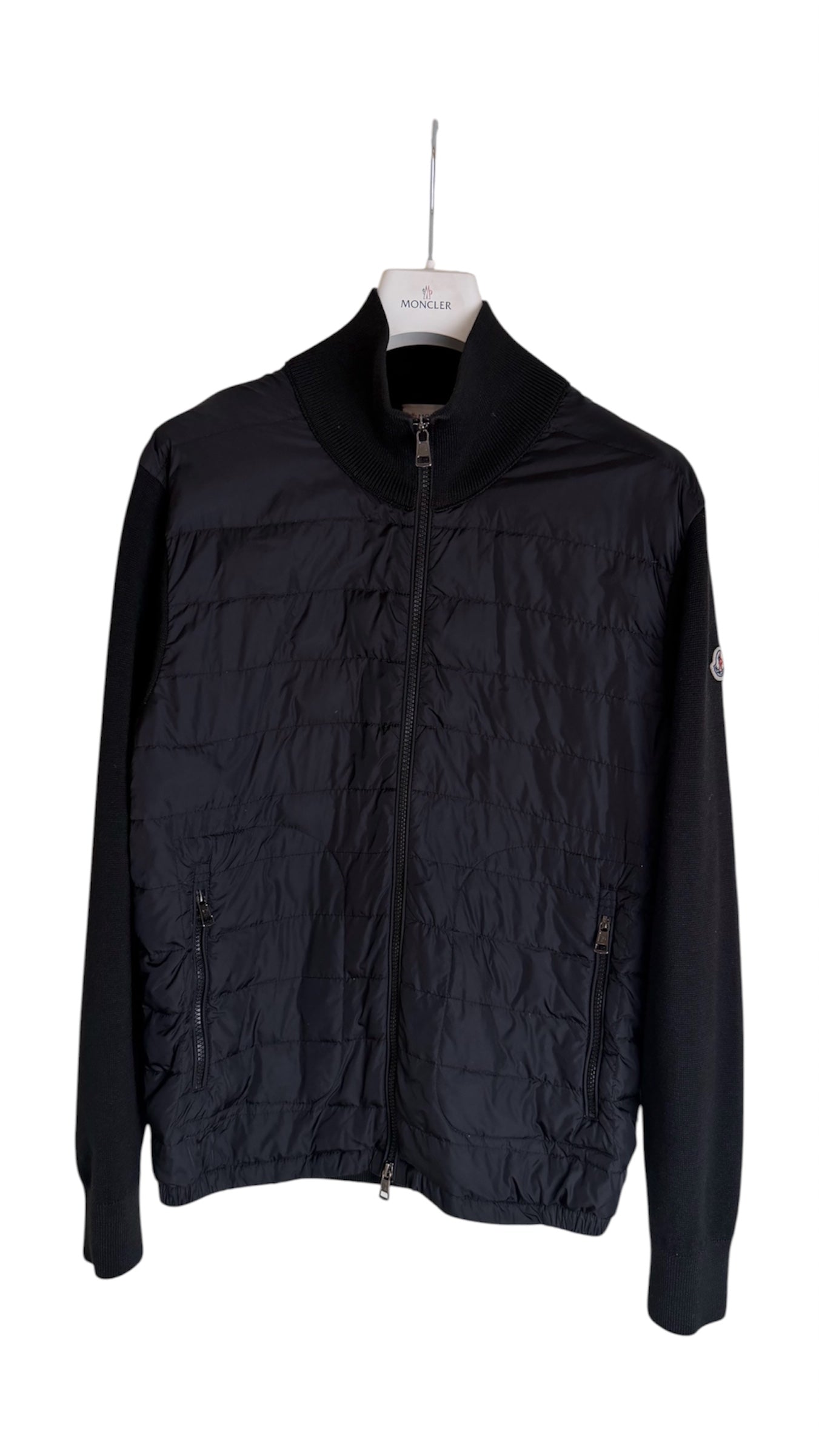 Moncler Tricot Cardigan Black