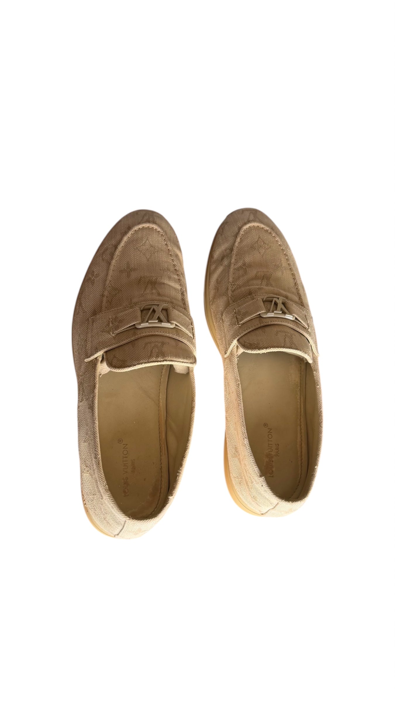 Louis Vuitton Denim Loafers