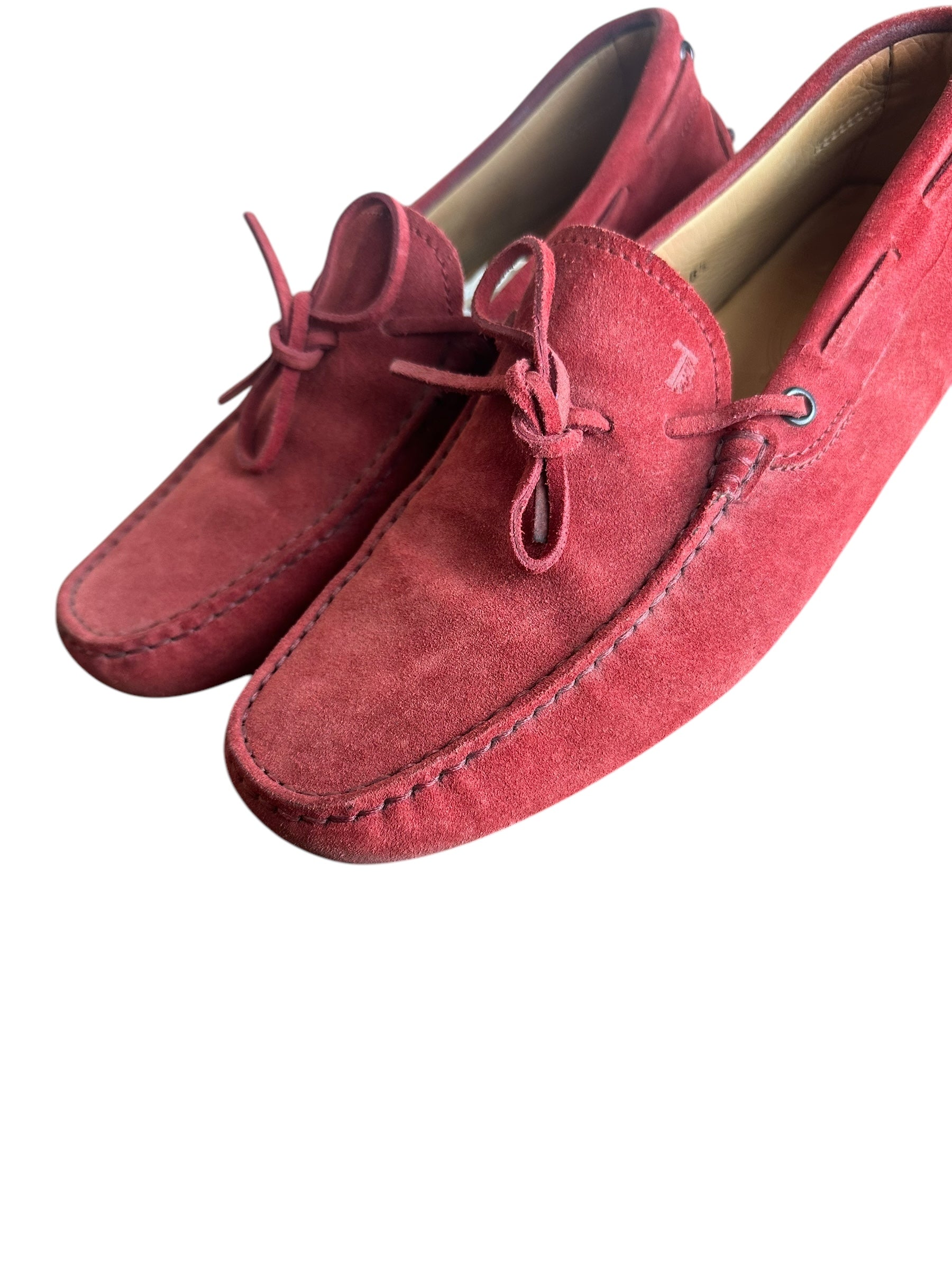 Tods Loafers Red