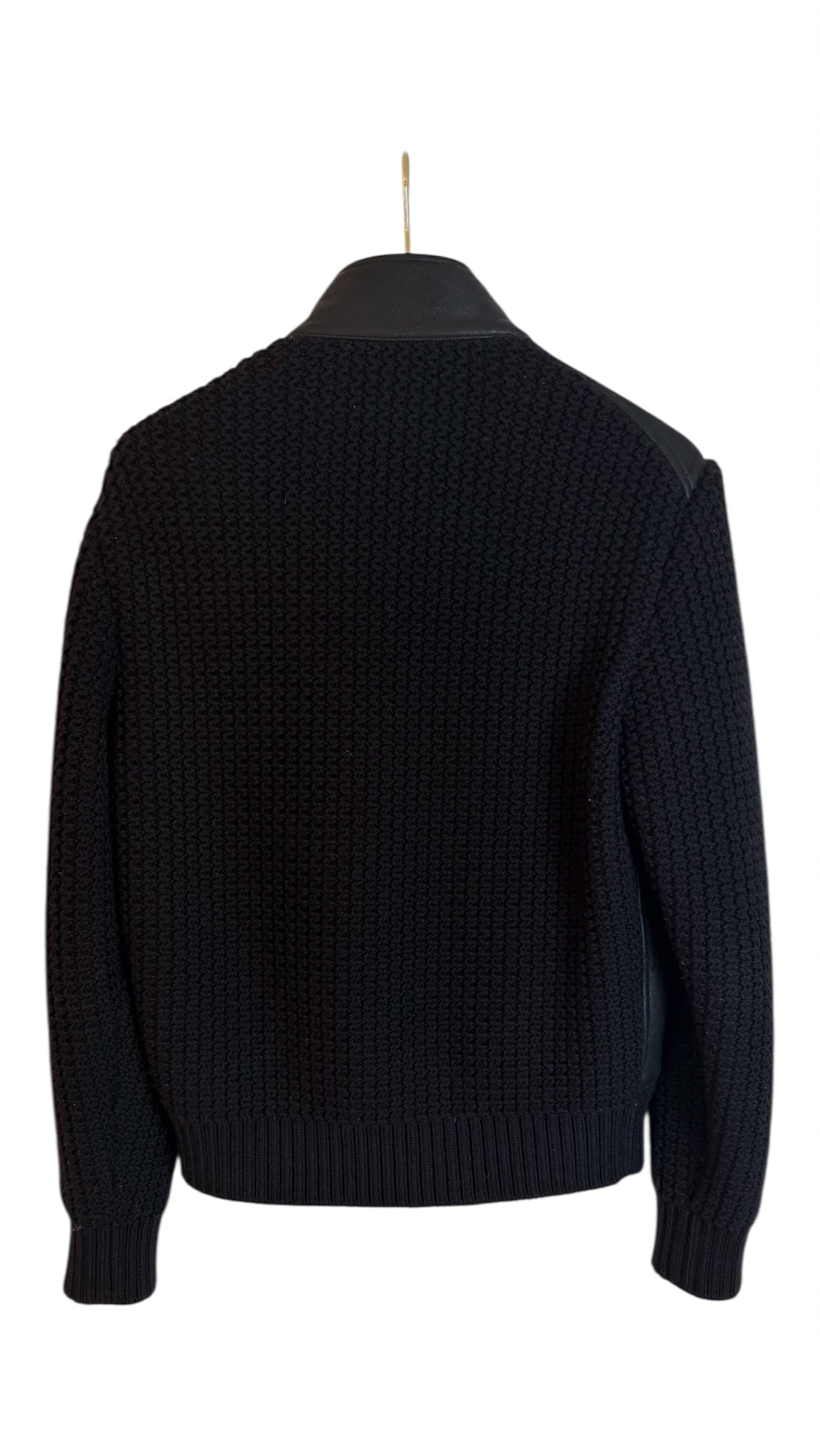 Tomford Learher Cardigan