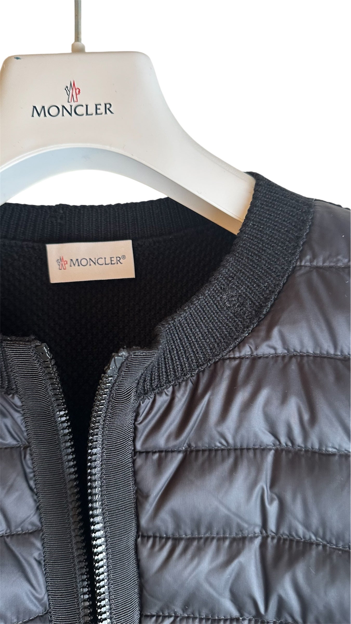 Moncler Tricot Cardigan Black