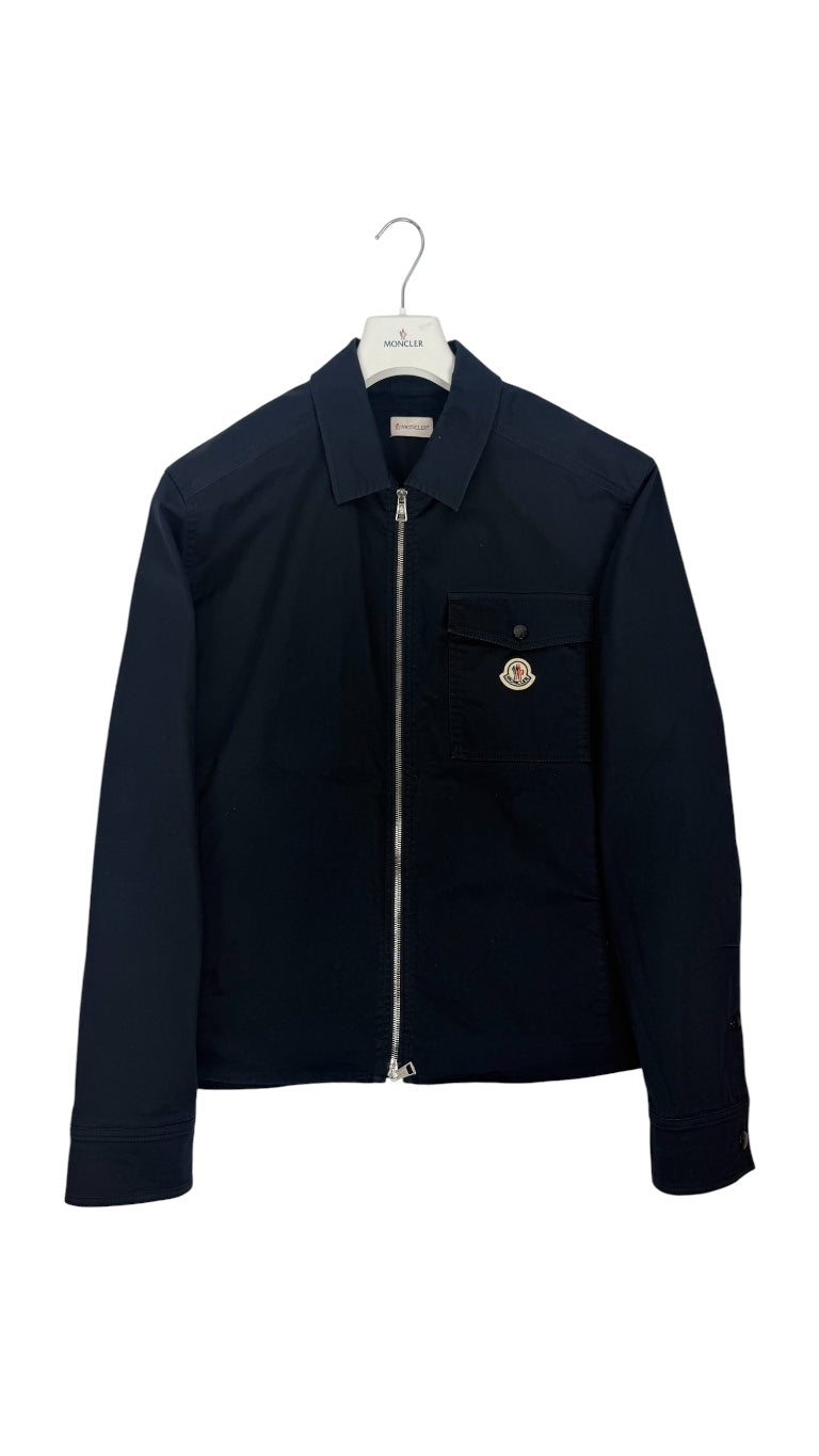Moncler Overshirt Navy Blue / XL