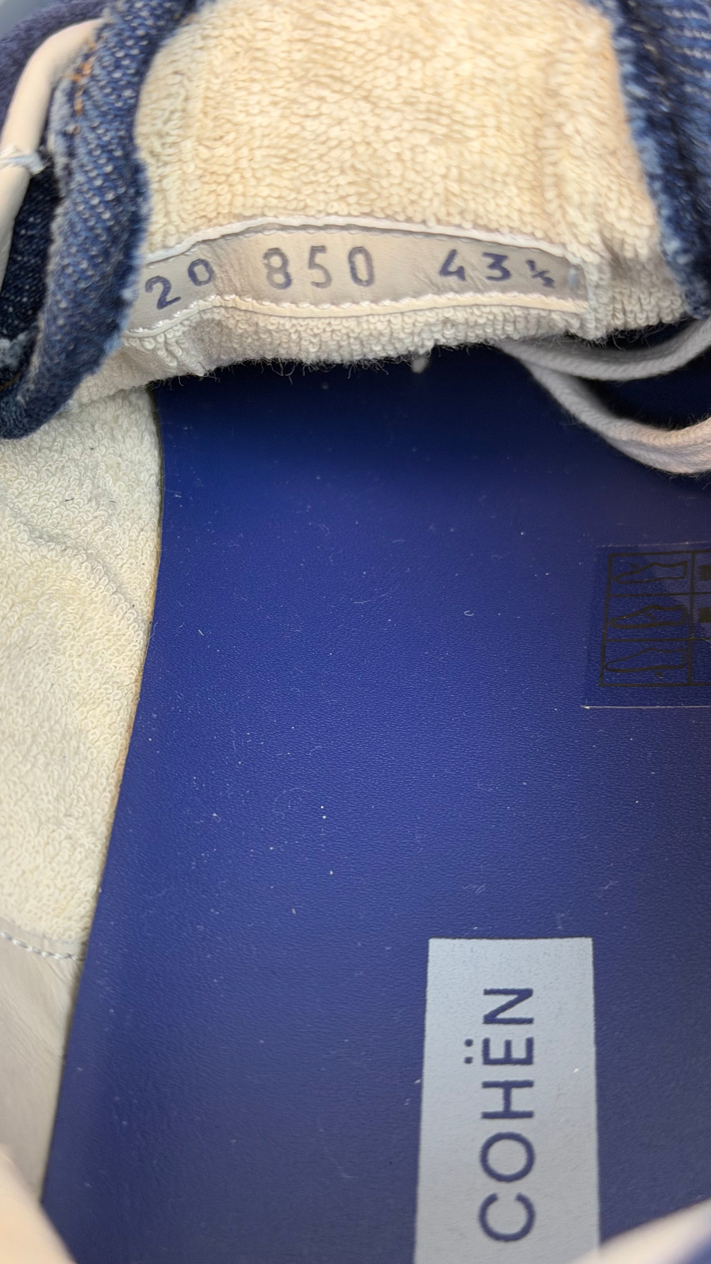 Jacob Cohën Denim Sneakers Blue (43)