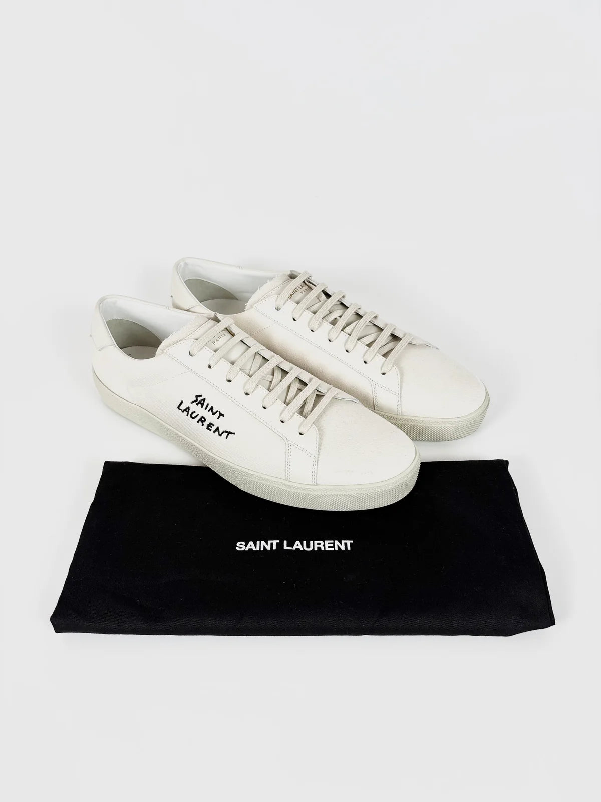 Saint Laurent Classic Court Sneakers (41.5,44)