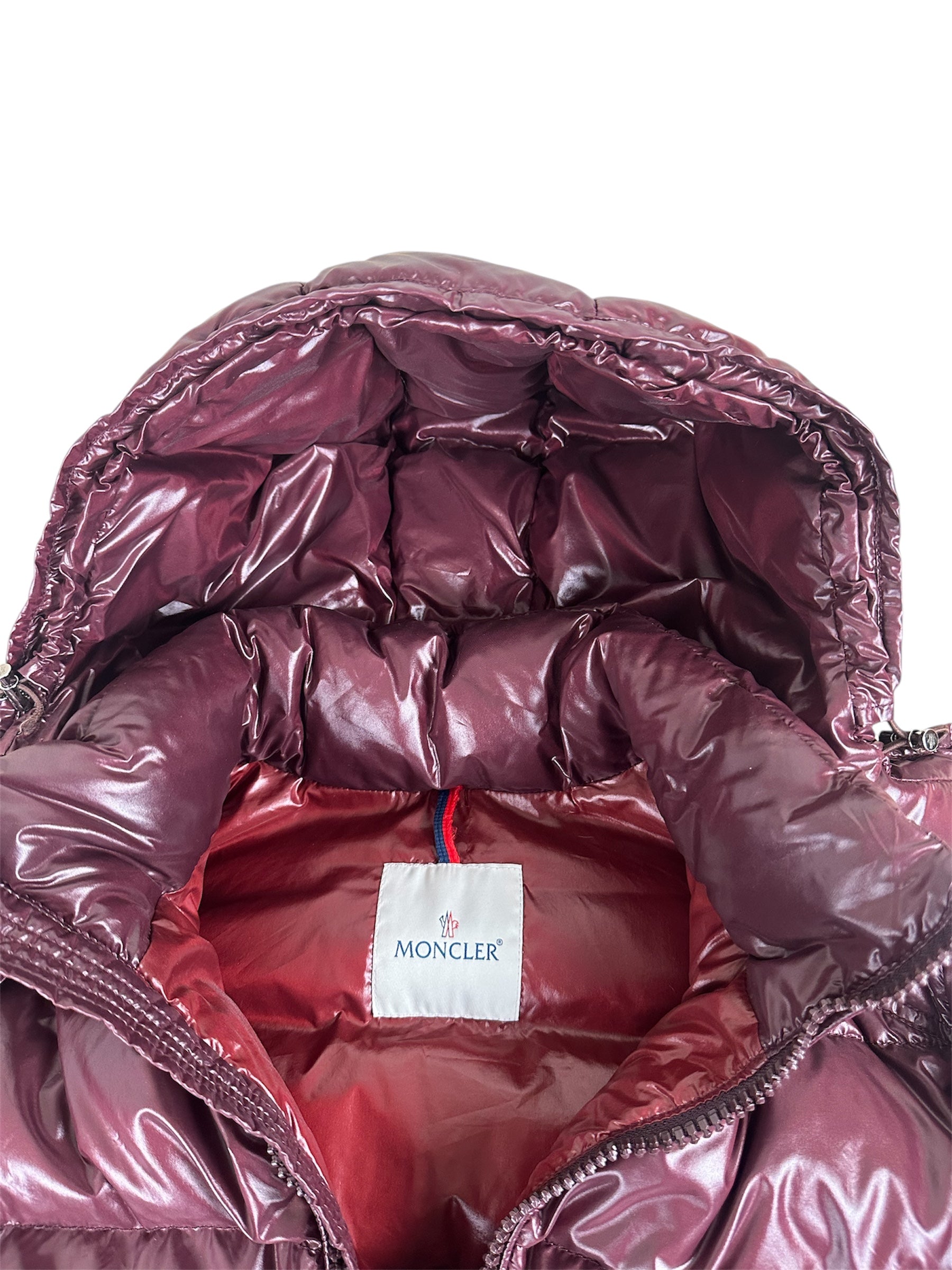 Moncler Maya Guibotto Burgundy