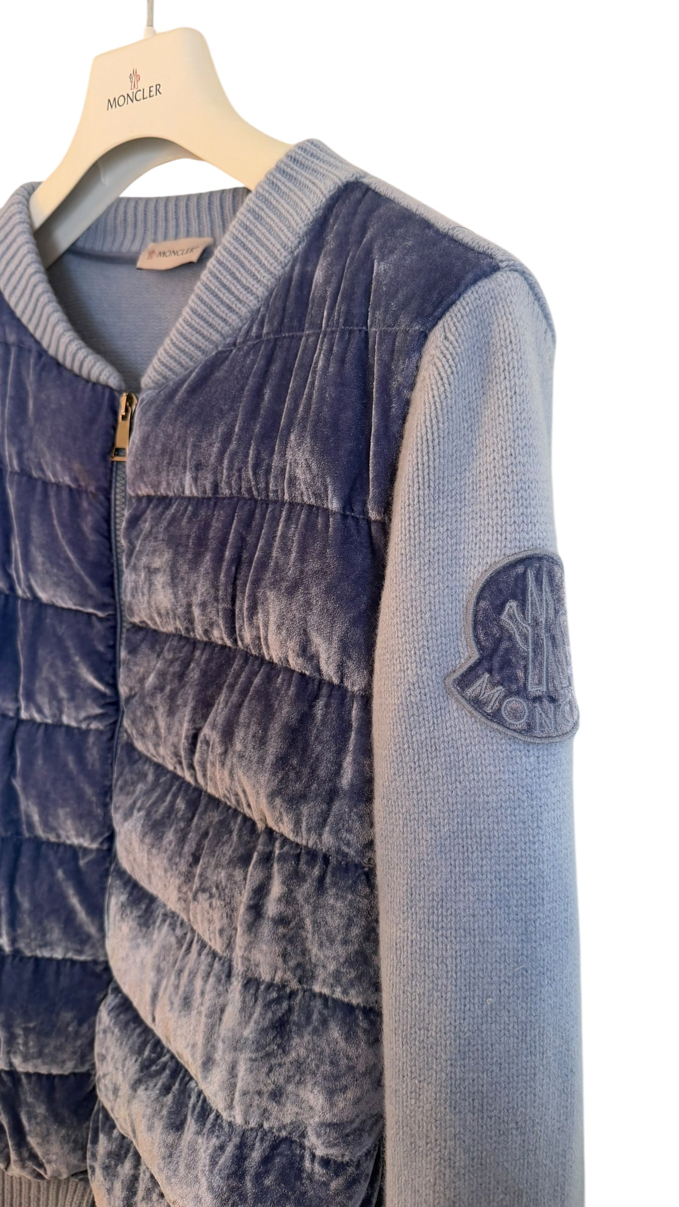 Moncler Cardigan Light Blue