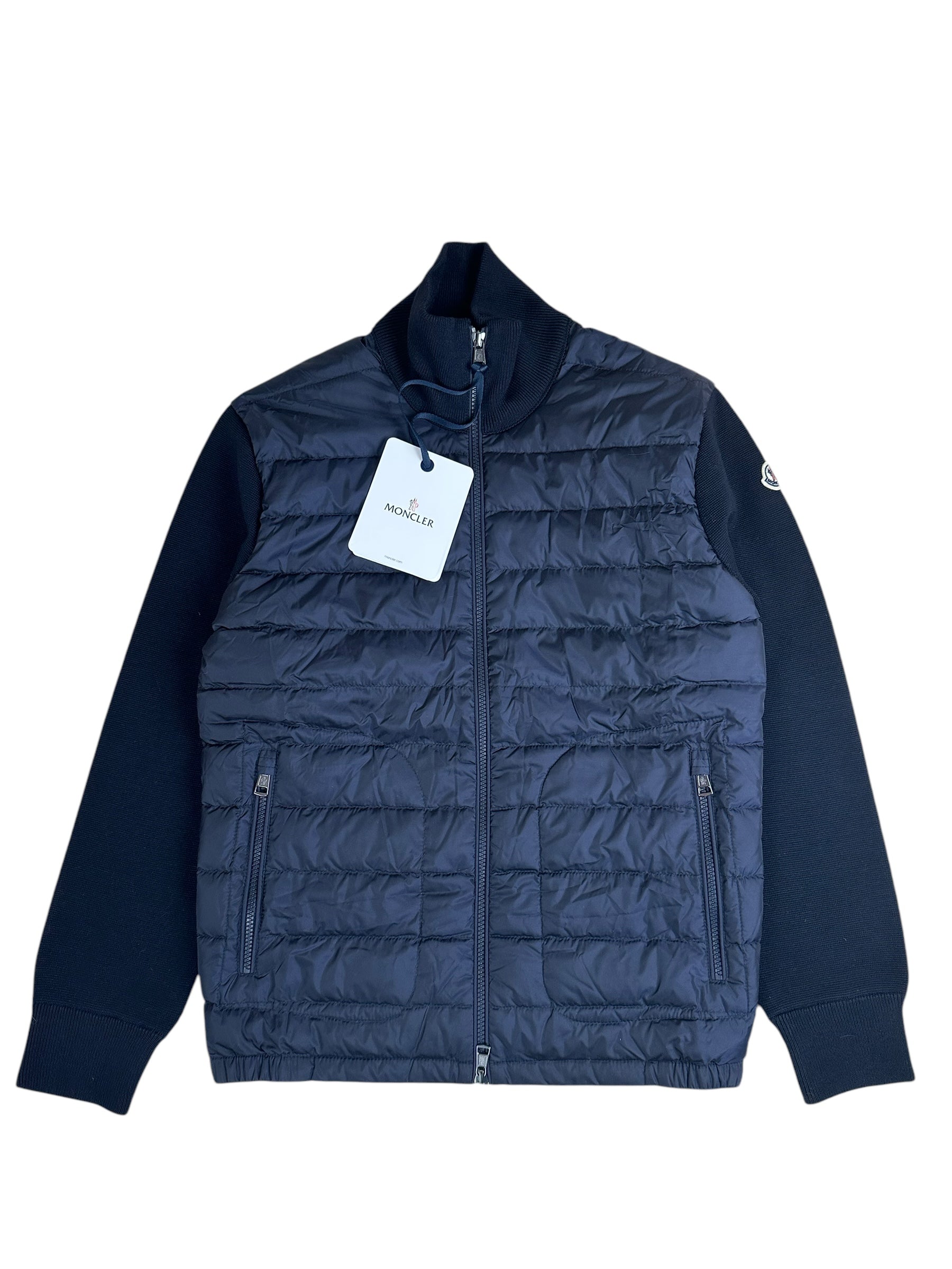 Moncler Cardigan Navy Blue