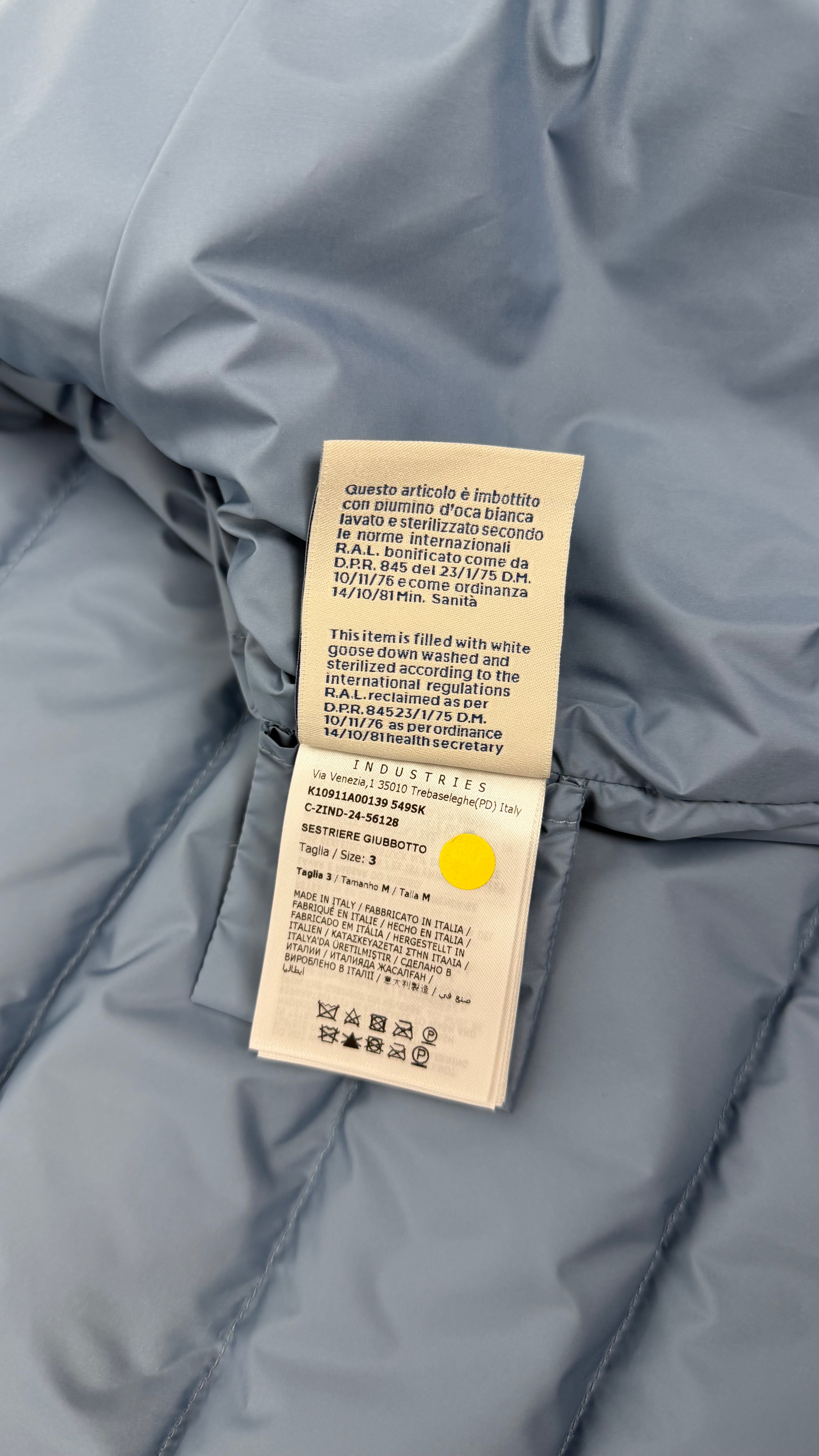 Moncler Sestriere Downjacket Light Blue (L)