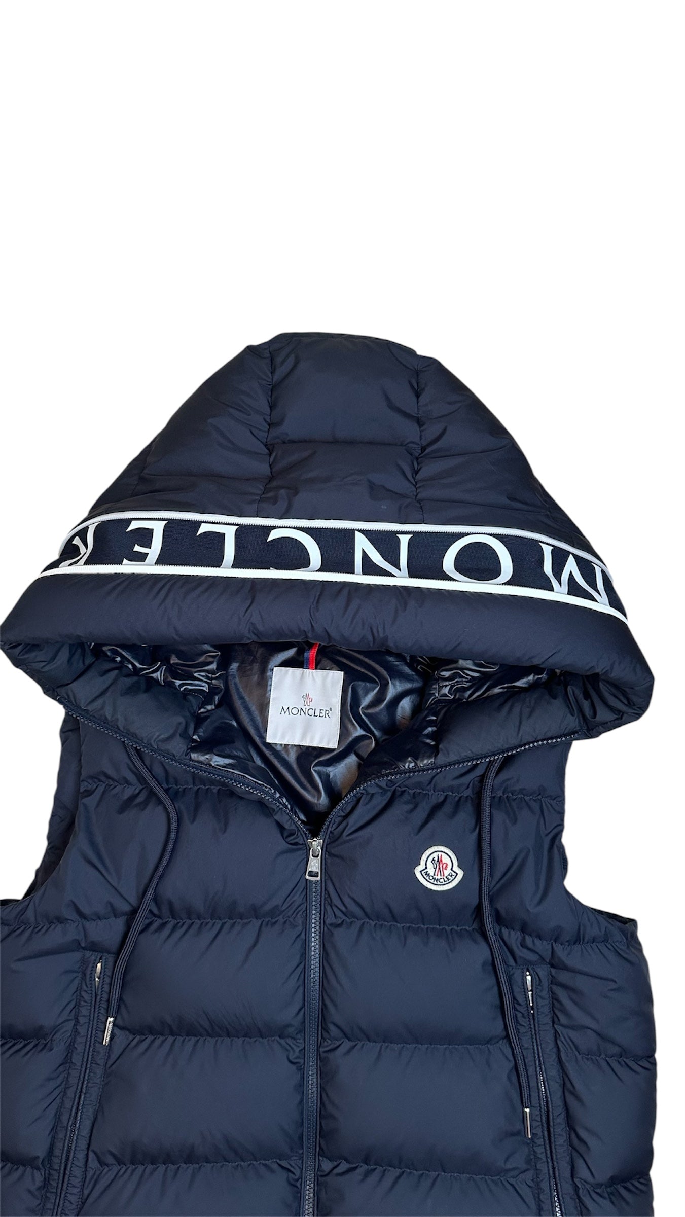 Moncler Hooded Down Vest