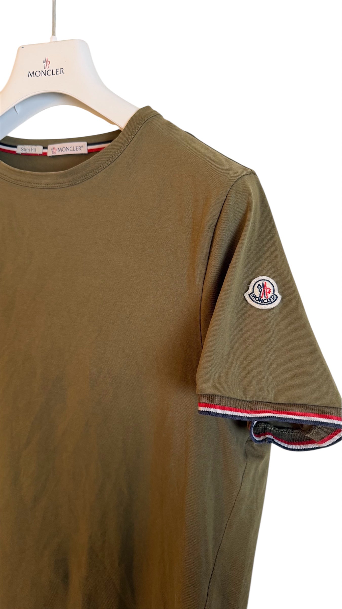 Moncler T-Shirt Olive Green