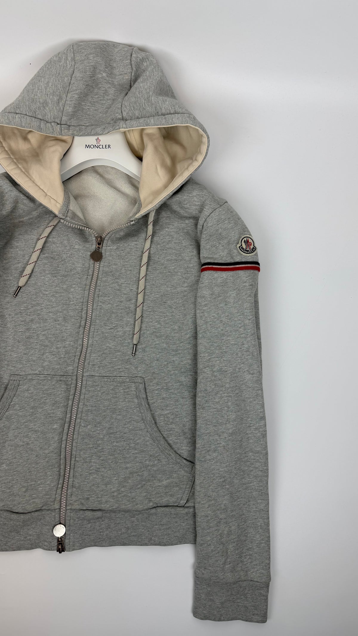 Moncler Maglia Zip Cardigan Grey / M