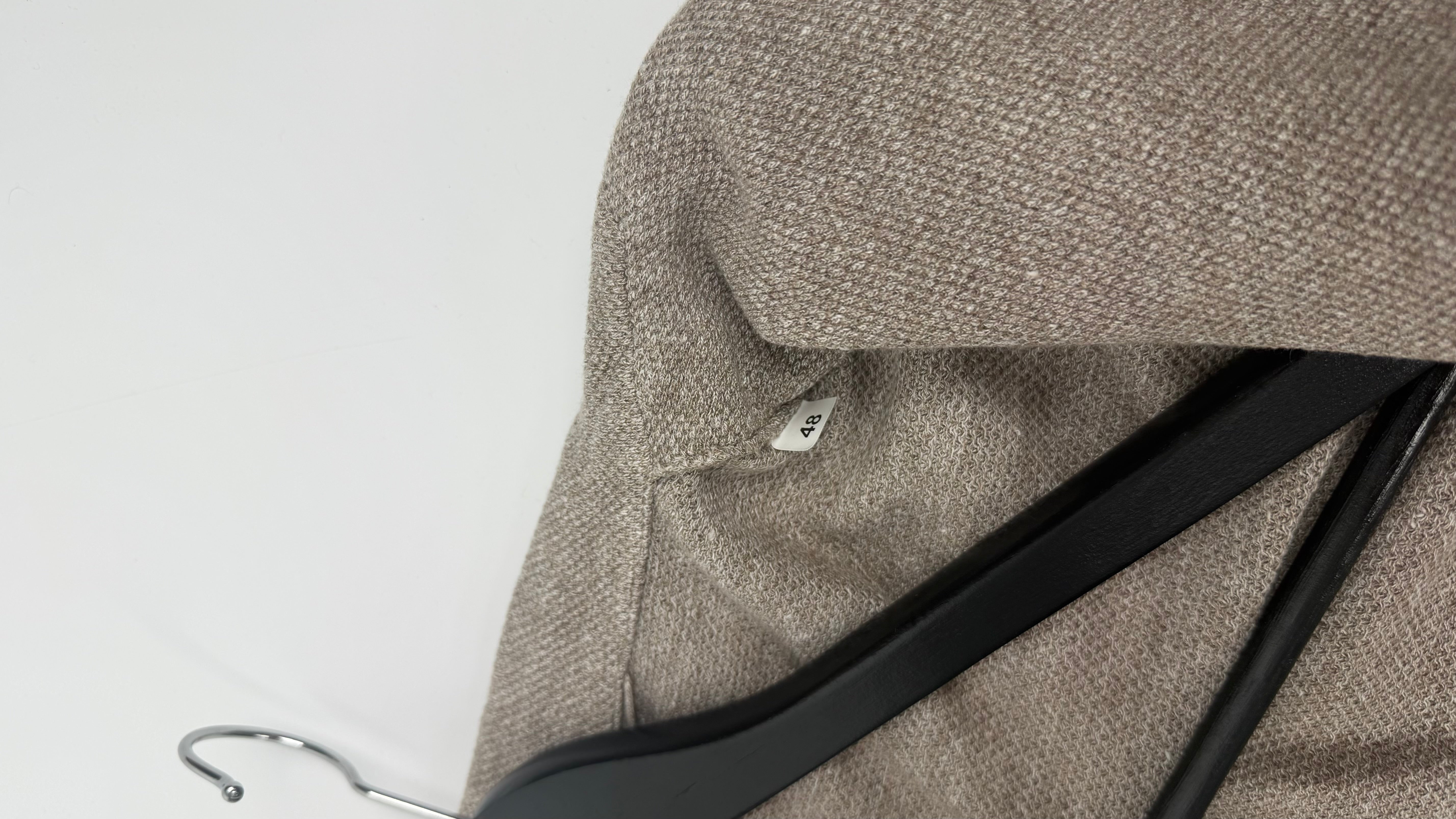 Gran Sasso Blazer Knitted Sand (48)