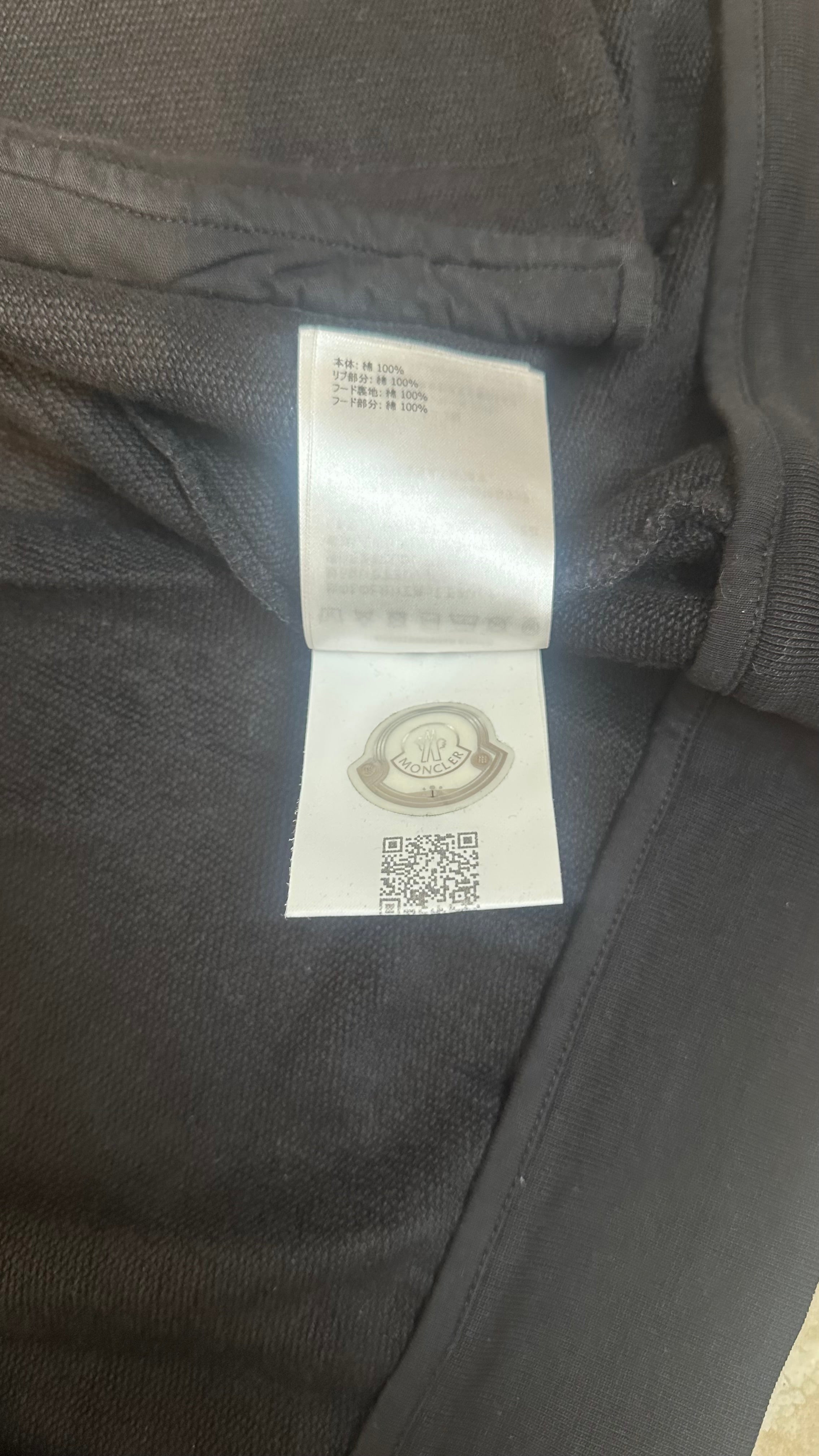 Moncler Hoodie Black