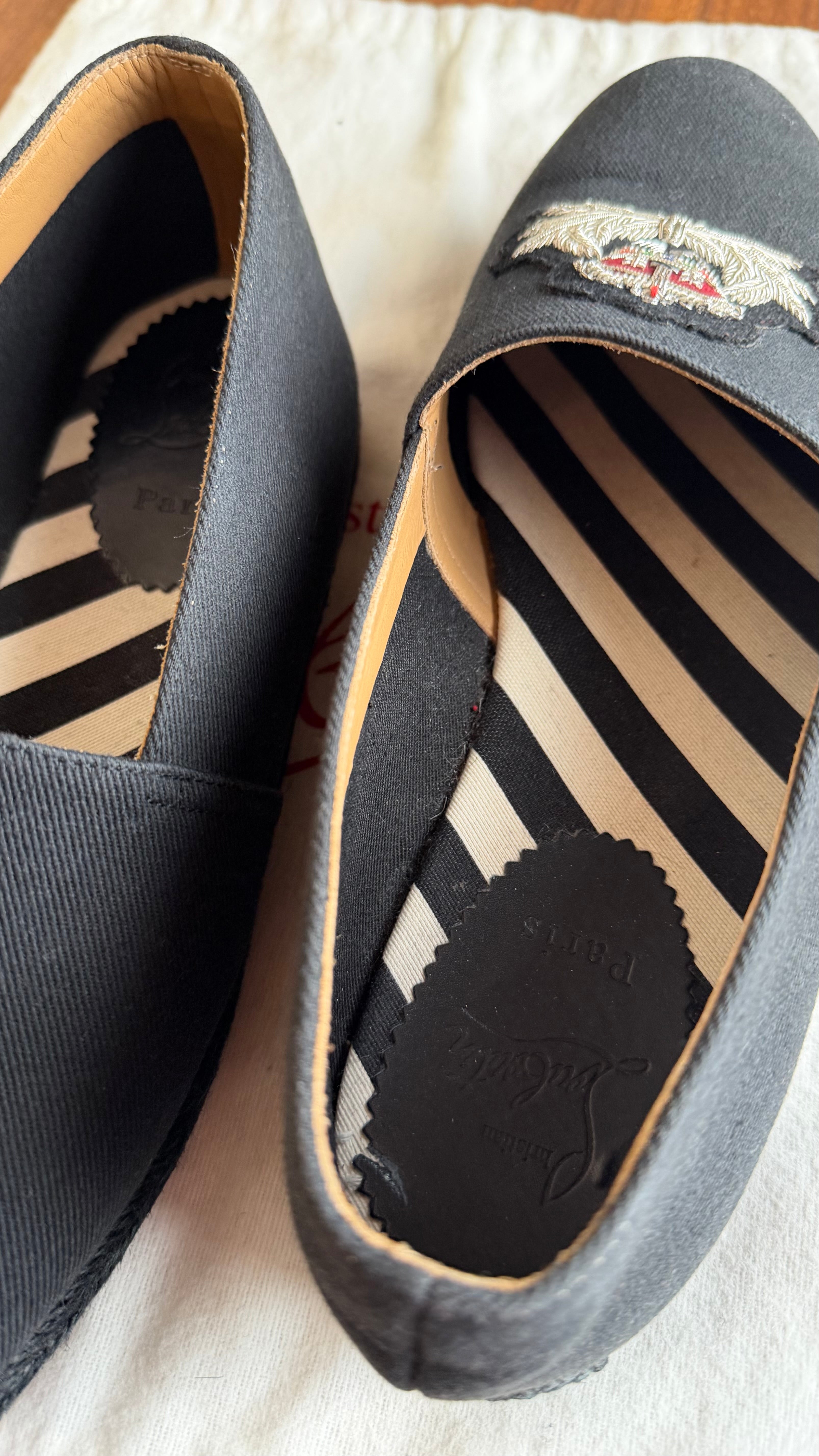 Christian Louboutin Slip On Loafers
