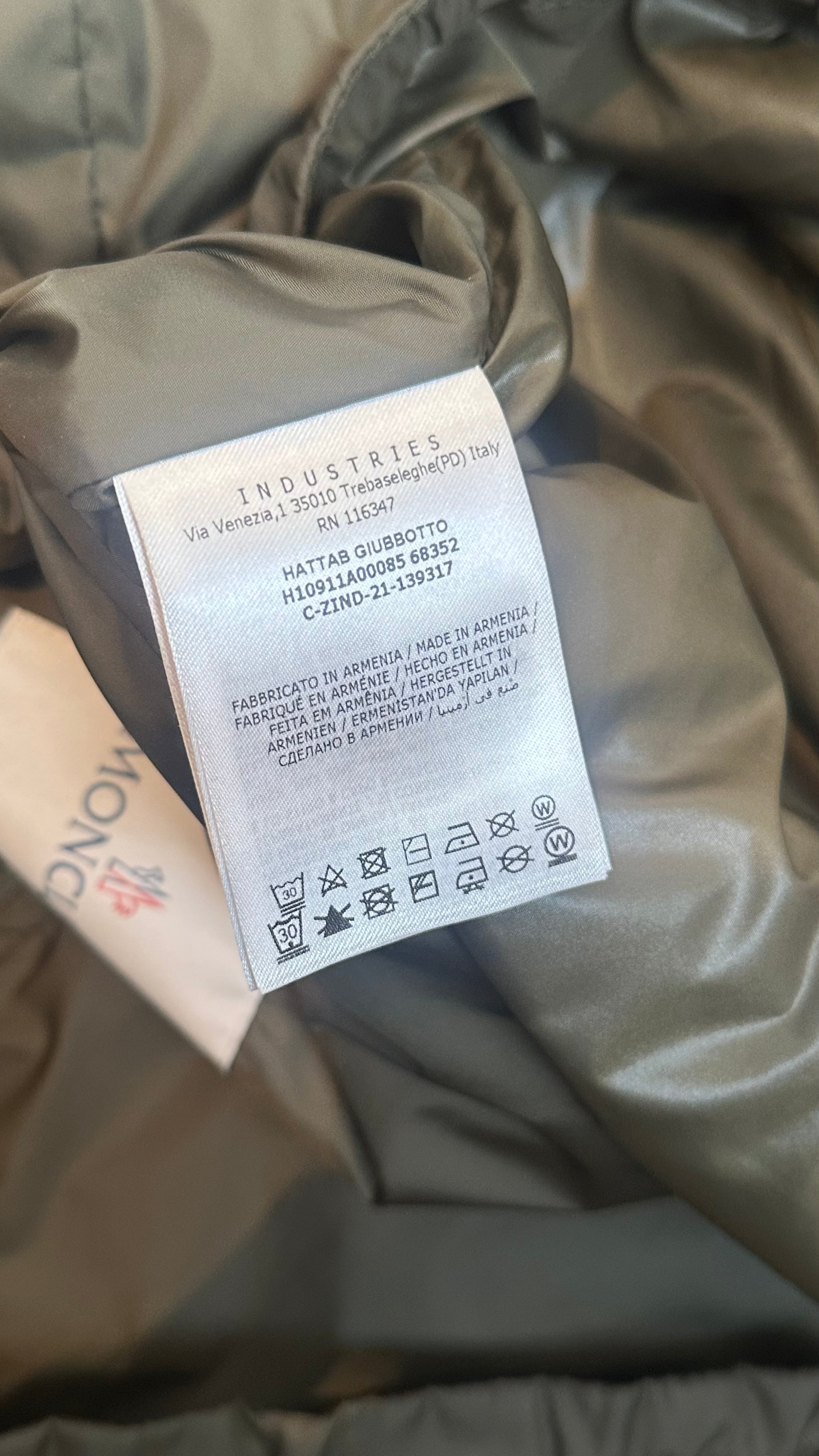 Moncler Hattab Rain Jacket