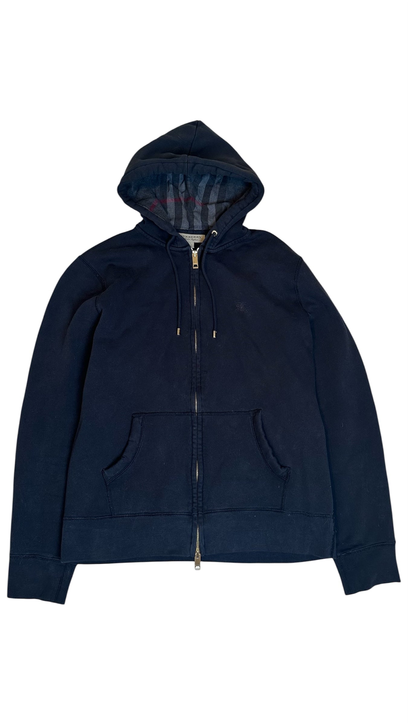 Burberry Zip Hoodie Black