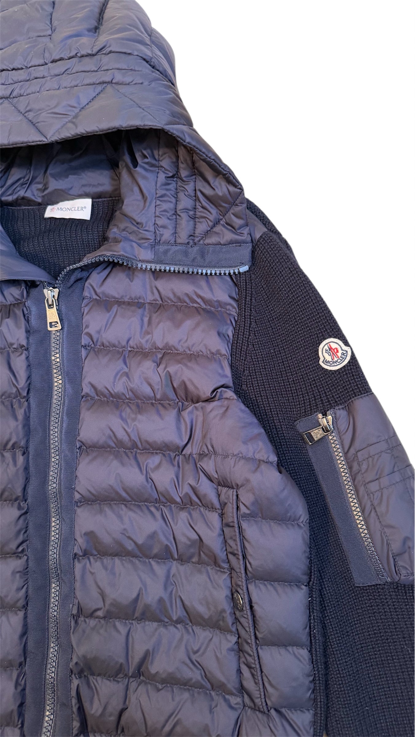 Moncler Tricot Cardigan Navy