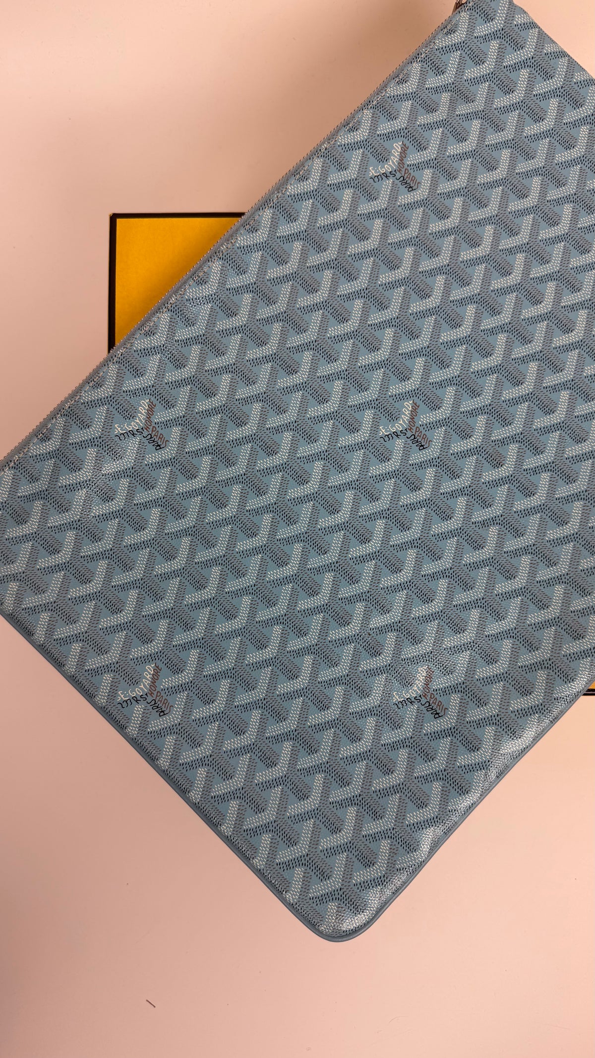 Goyard Senat PM Case Baby Blue