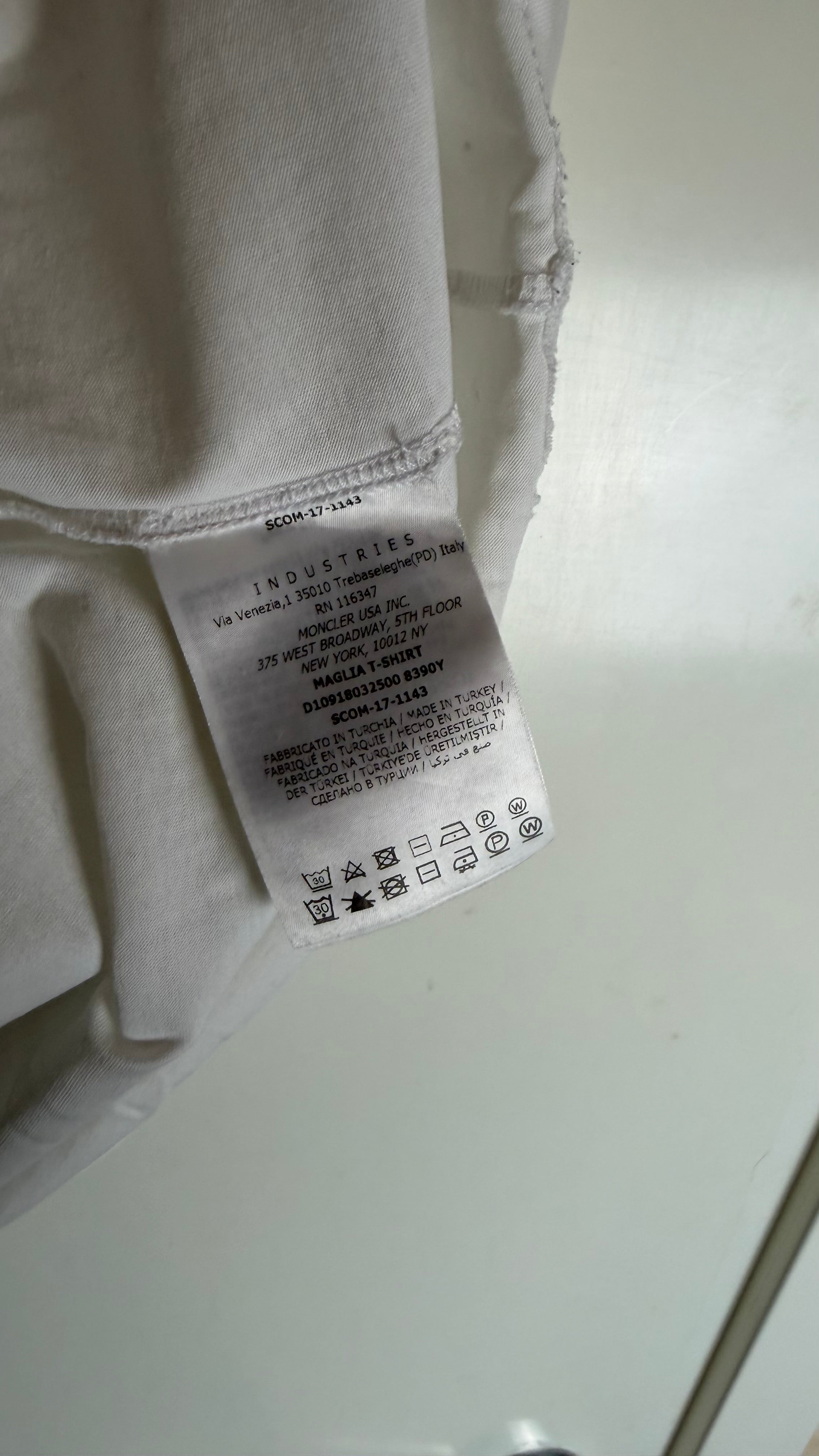Moncler Double Logo T-shirt.
