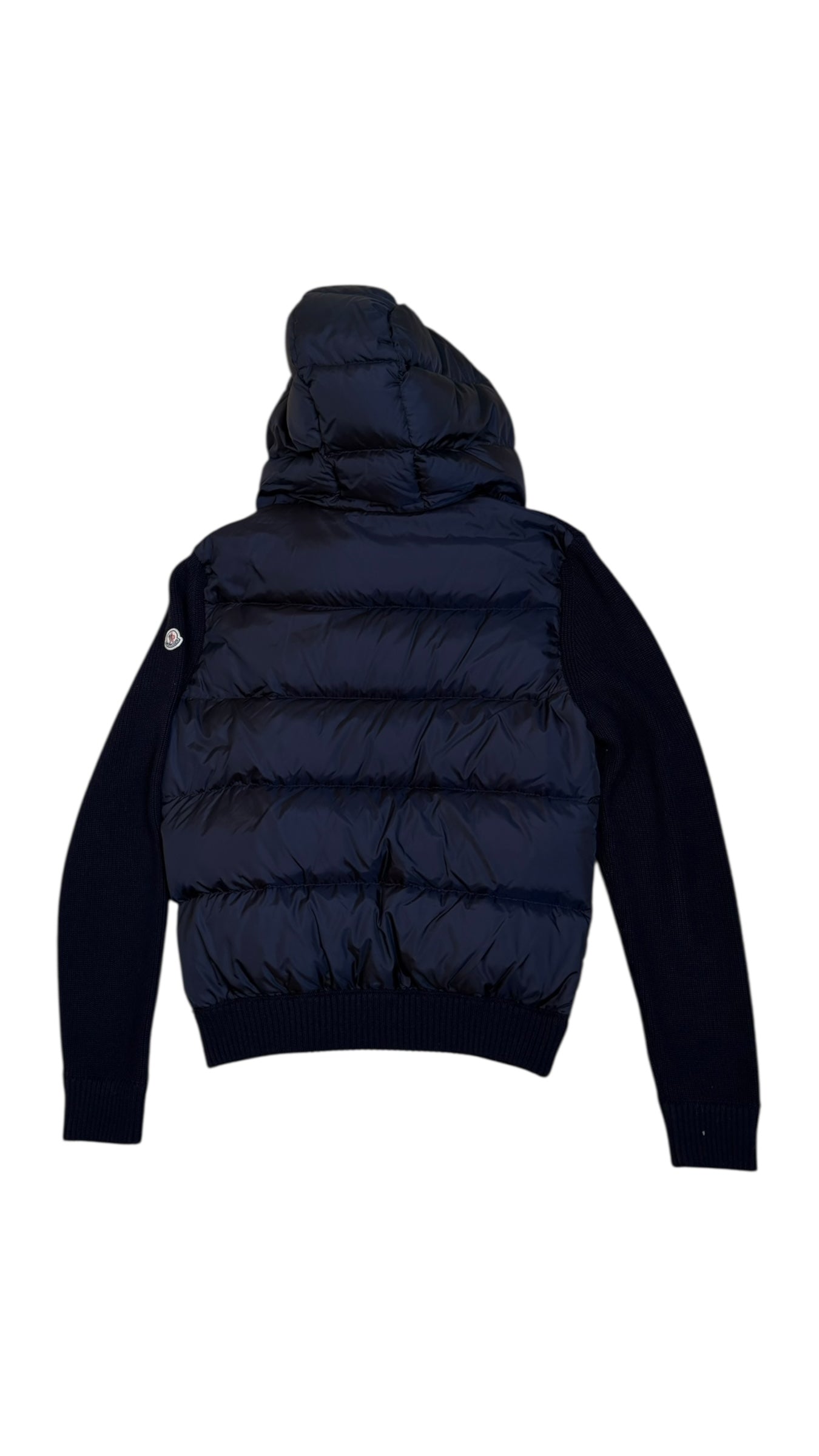 Moncler Padded Cardigan Navy