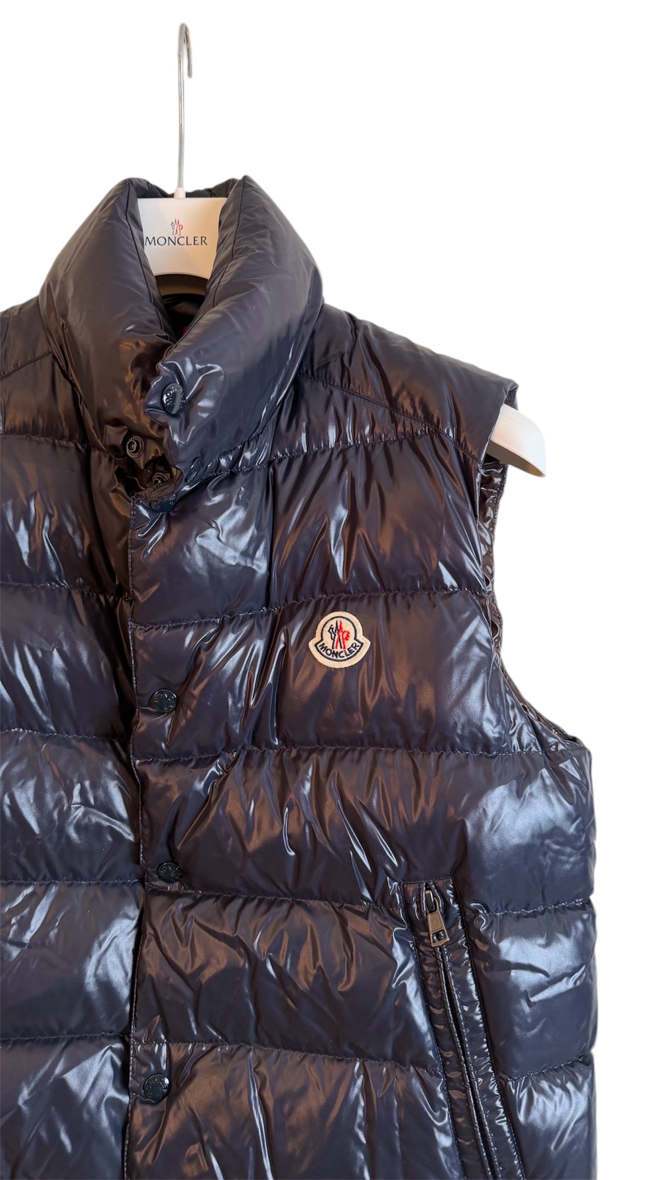Moncler Tibb Vest Navy (M)
