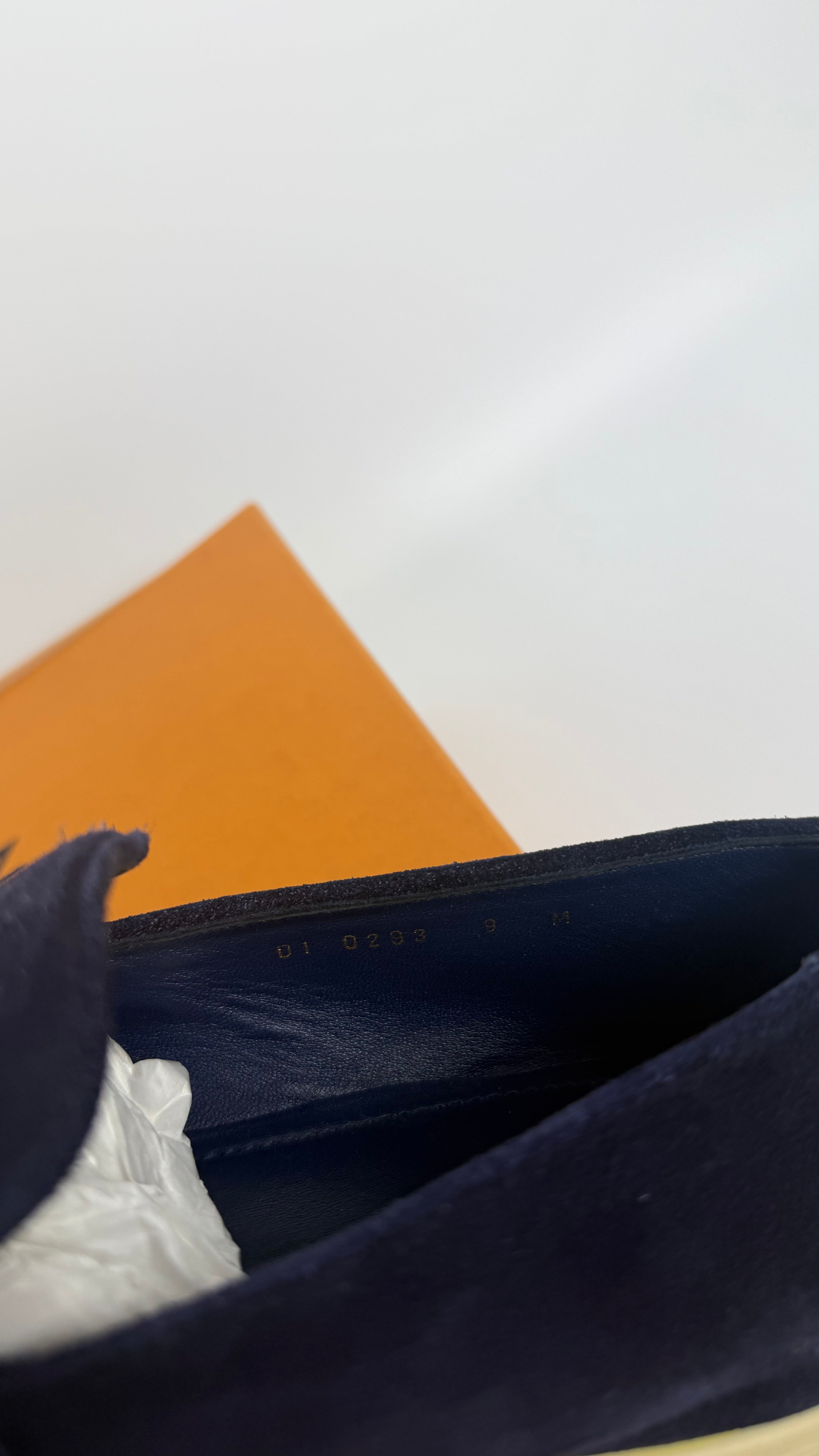 Louis Vuitton Dress Loafers Mocka Navy (43)