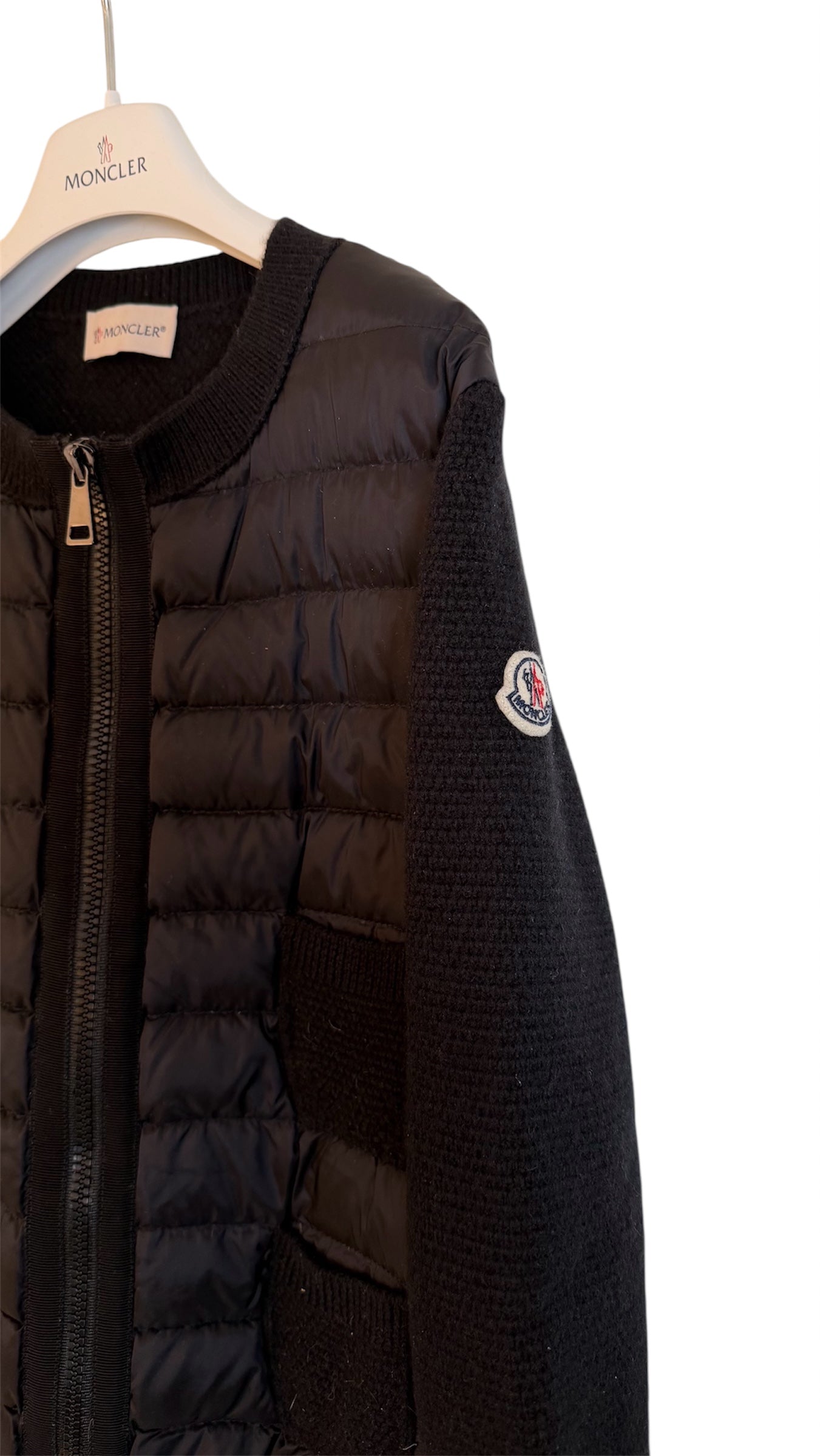 Moncler Tricot Cardigan Black