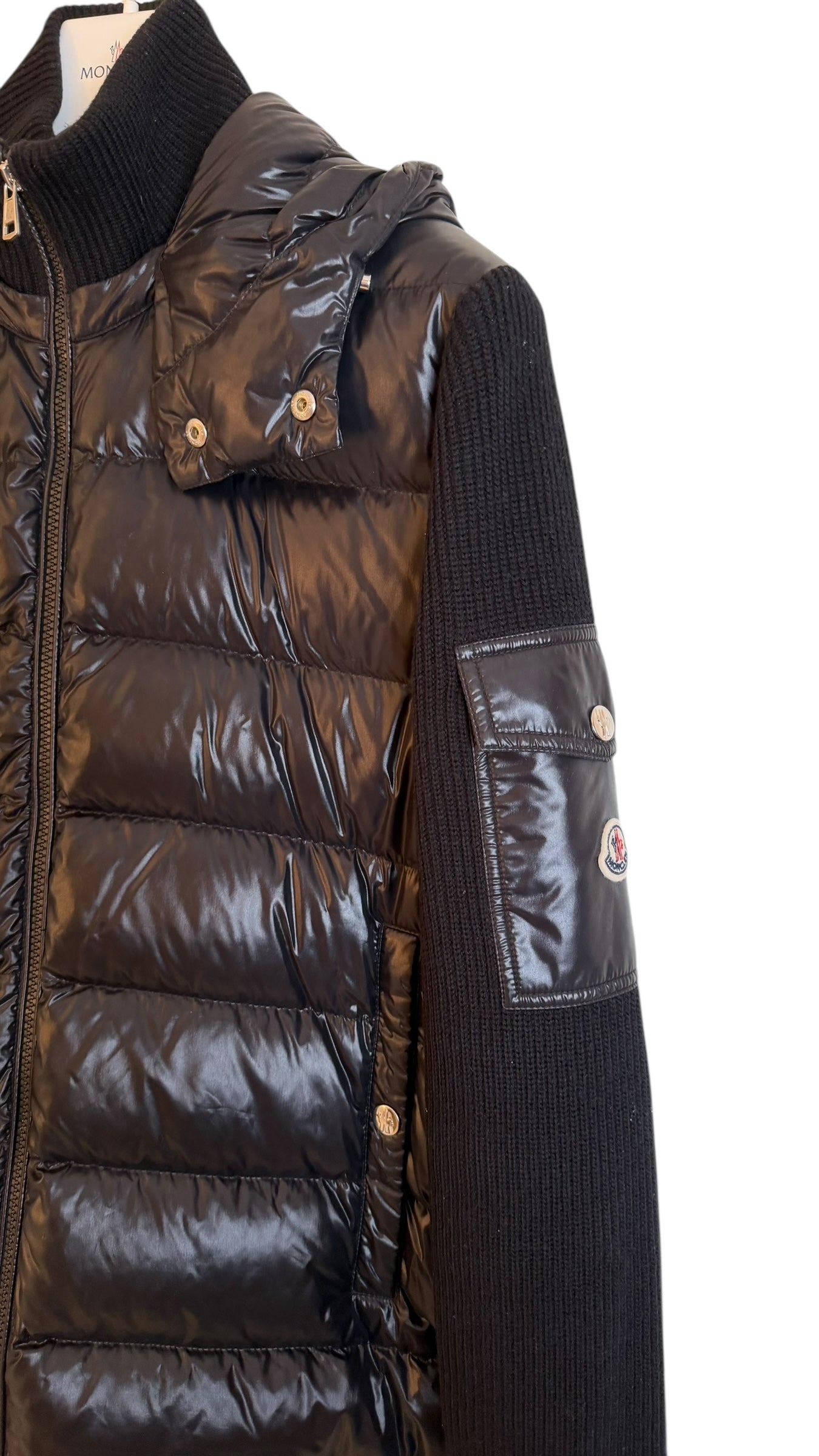 Moncler Tricot Cardigan Black