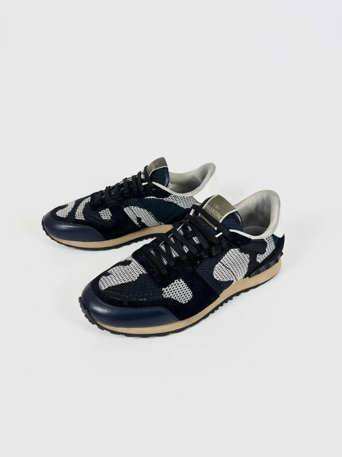 Valentino Garavani Rockrunners Navy Blue / 41