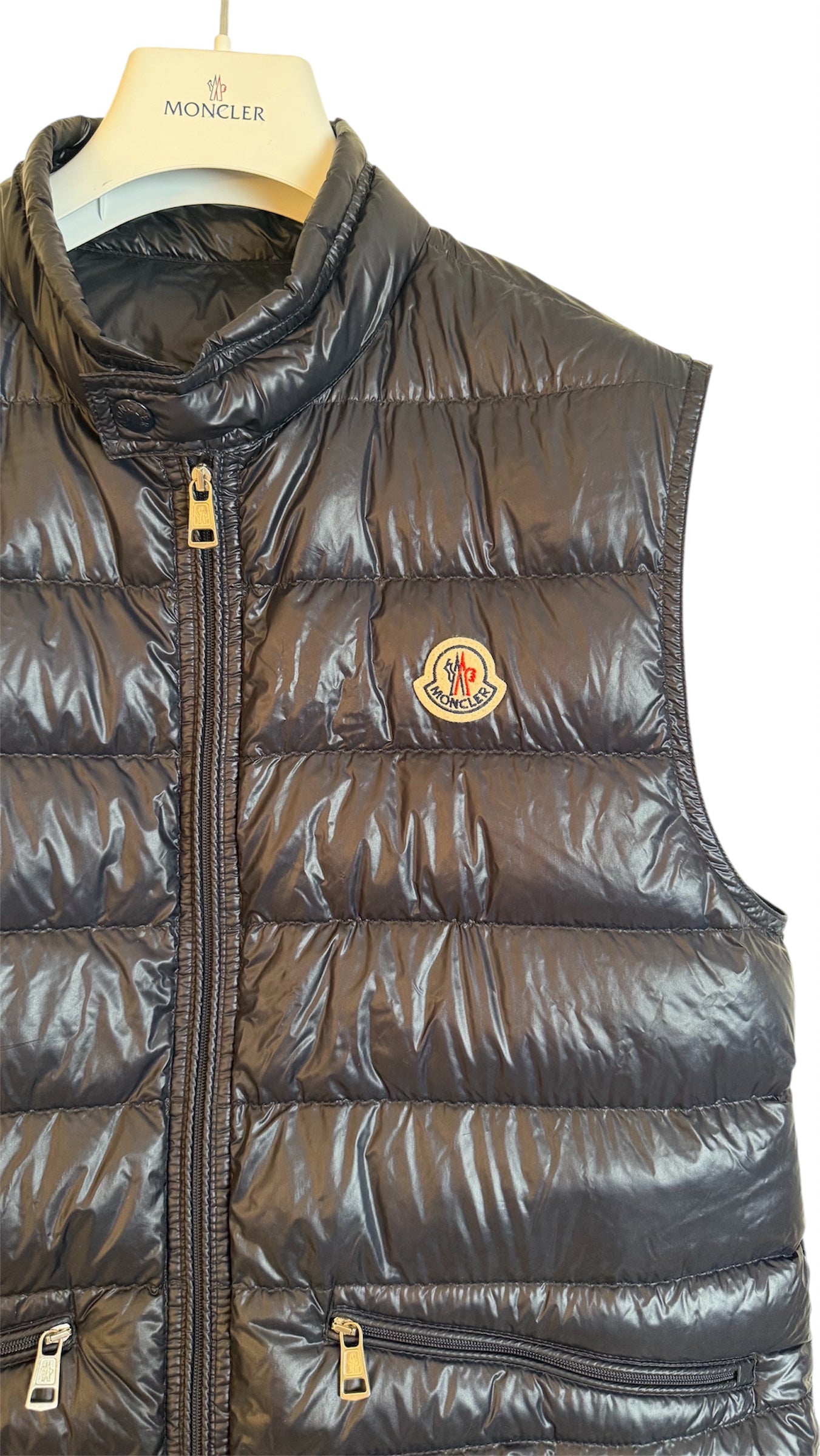 Moncler Gui Vest Navy