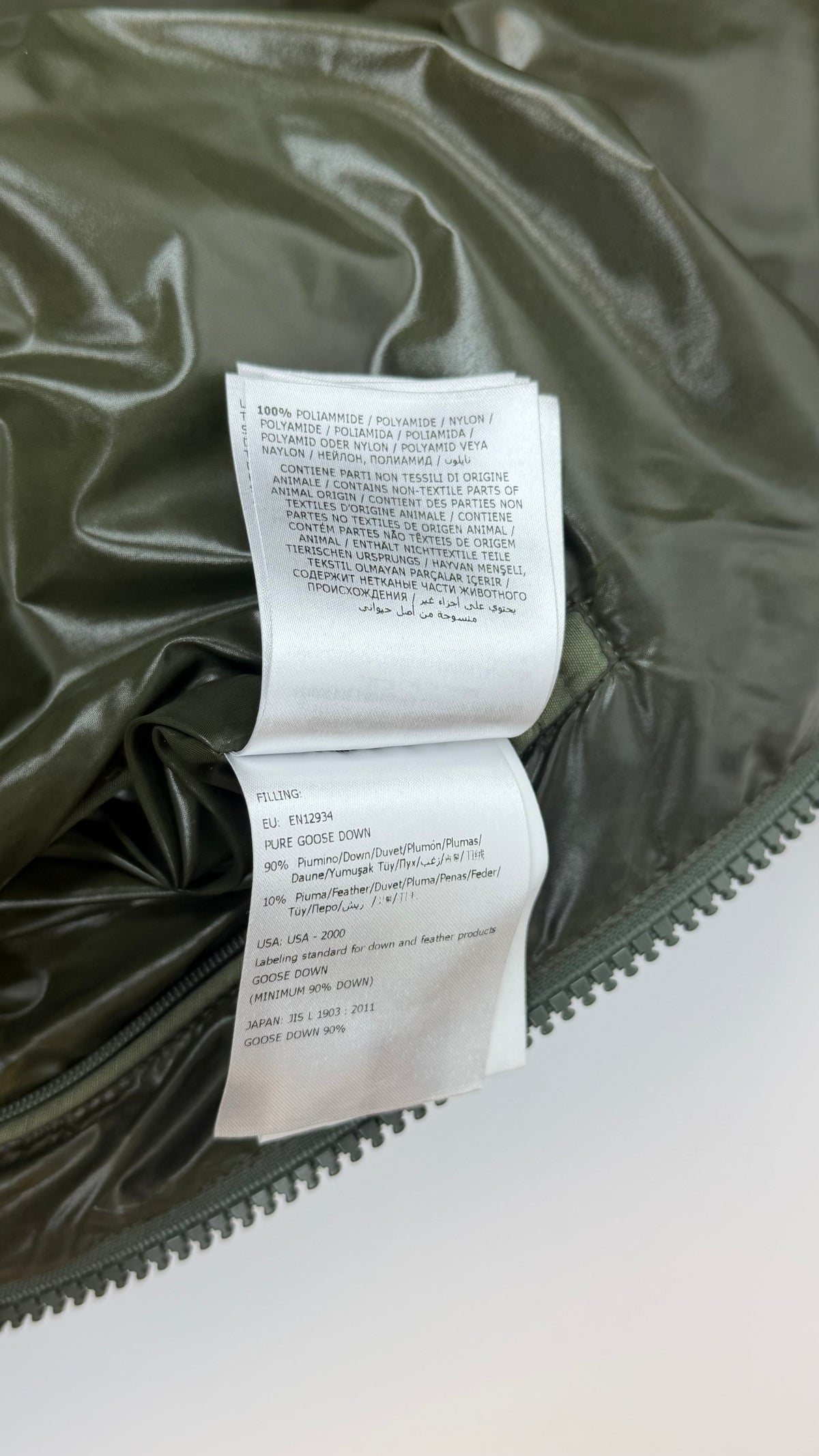 Moncler Hooded Jacket Khaki Green / 2