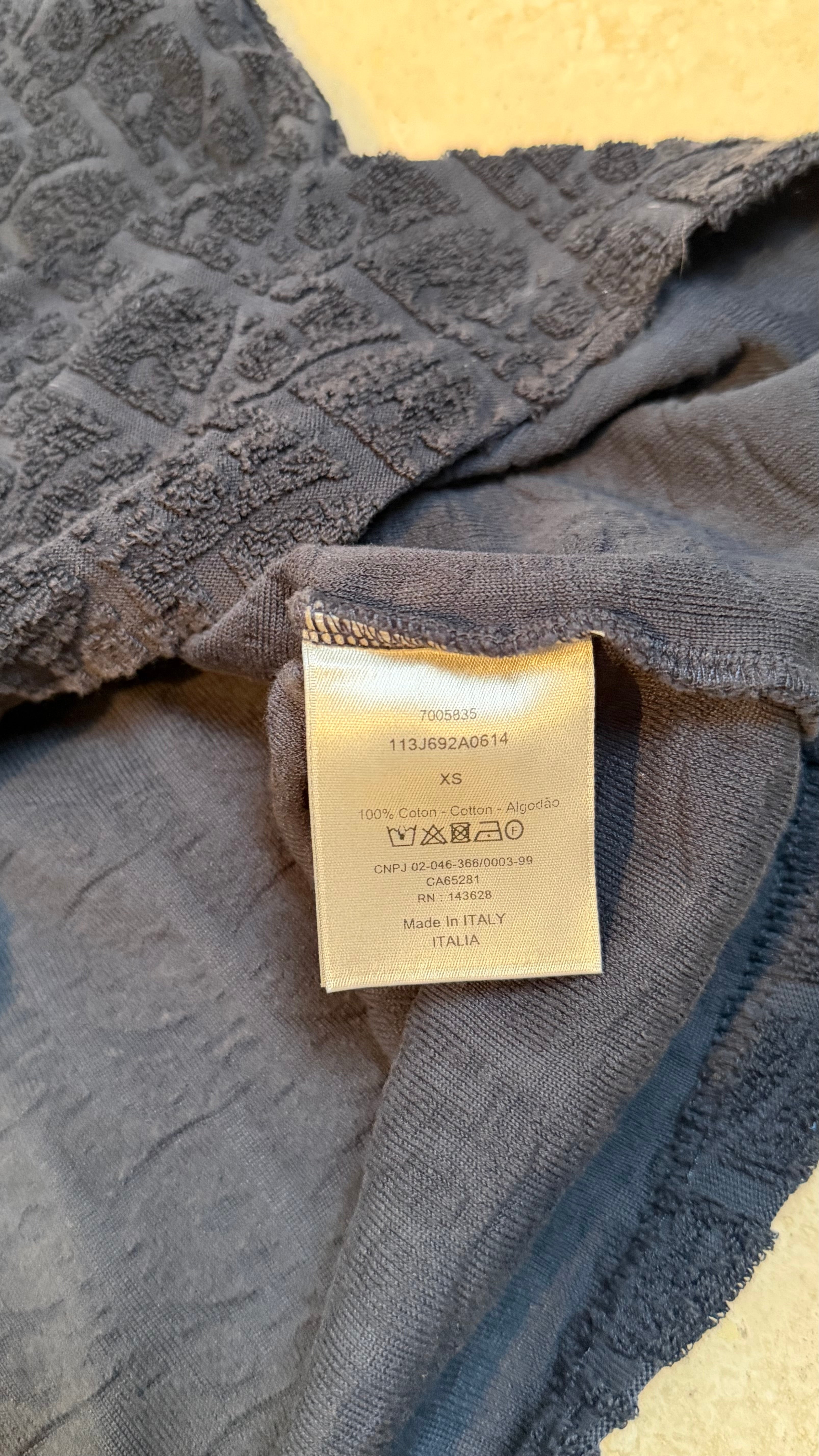 Dior Oblique Towel T-Shirt
